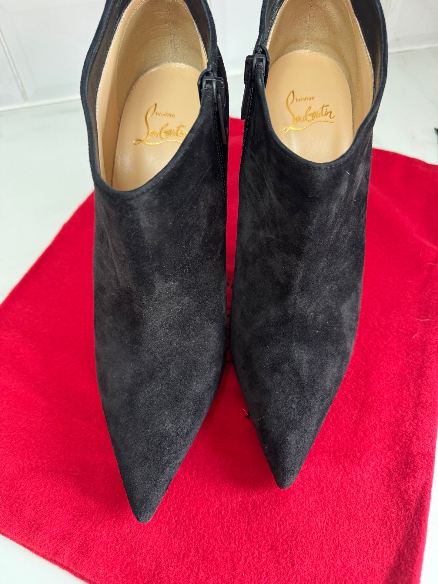 Christian Louboutin Gorgona 100 Shoe Boots - black