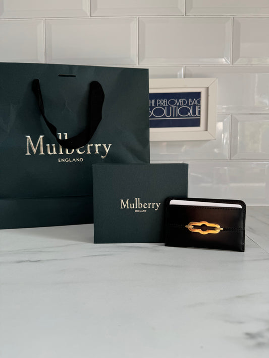 Mulberry Pimlico Credit card Slip - Black