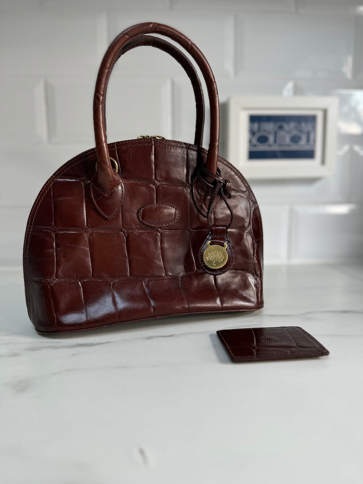 Mulberry Vintage Edbury - Chocolate Brown