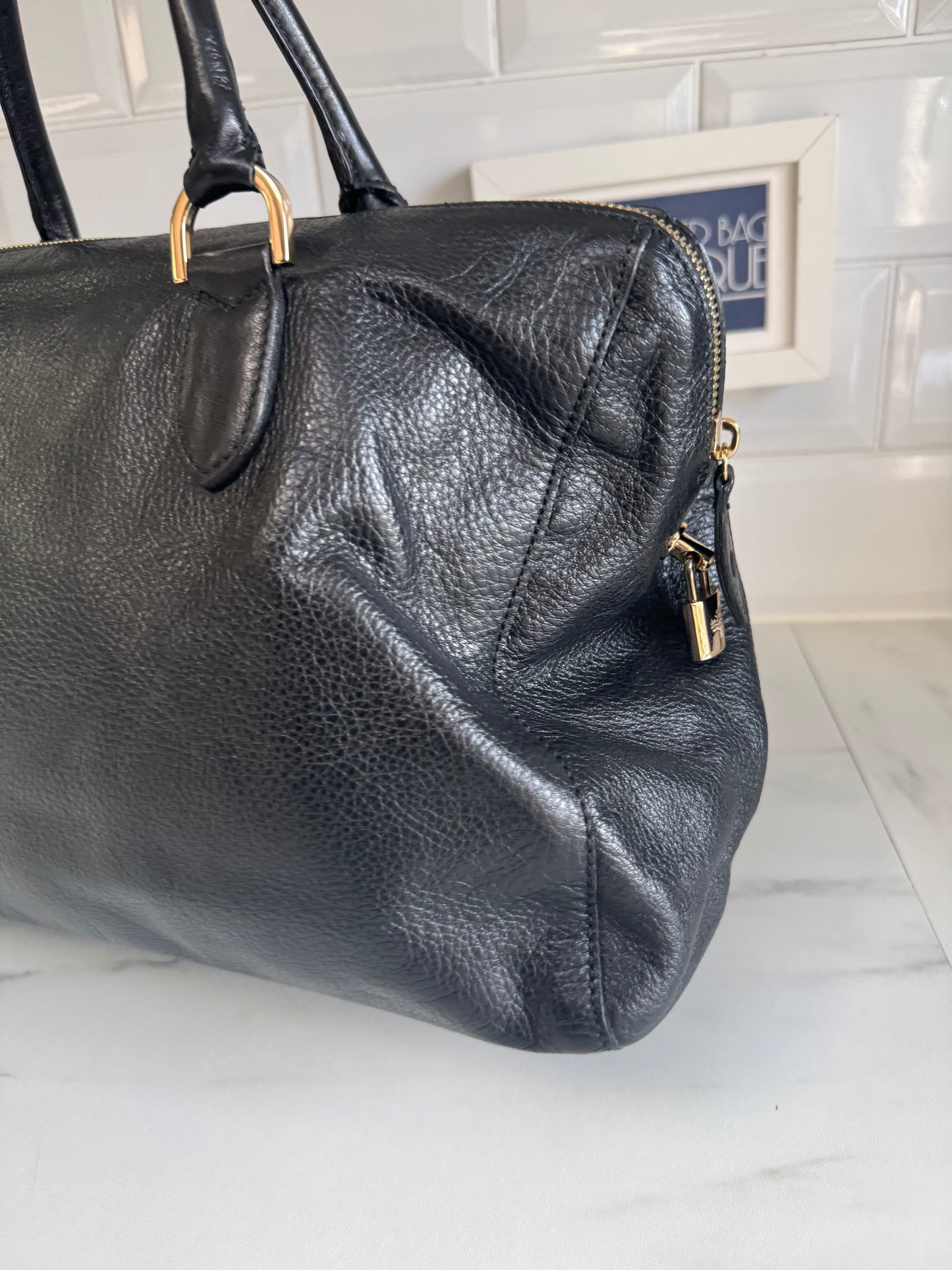 Mulberry Large Del Rey - Black