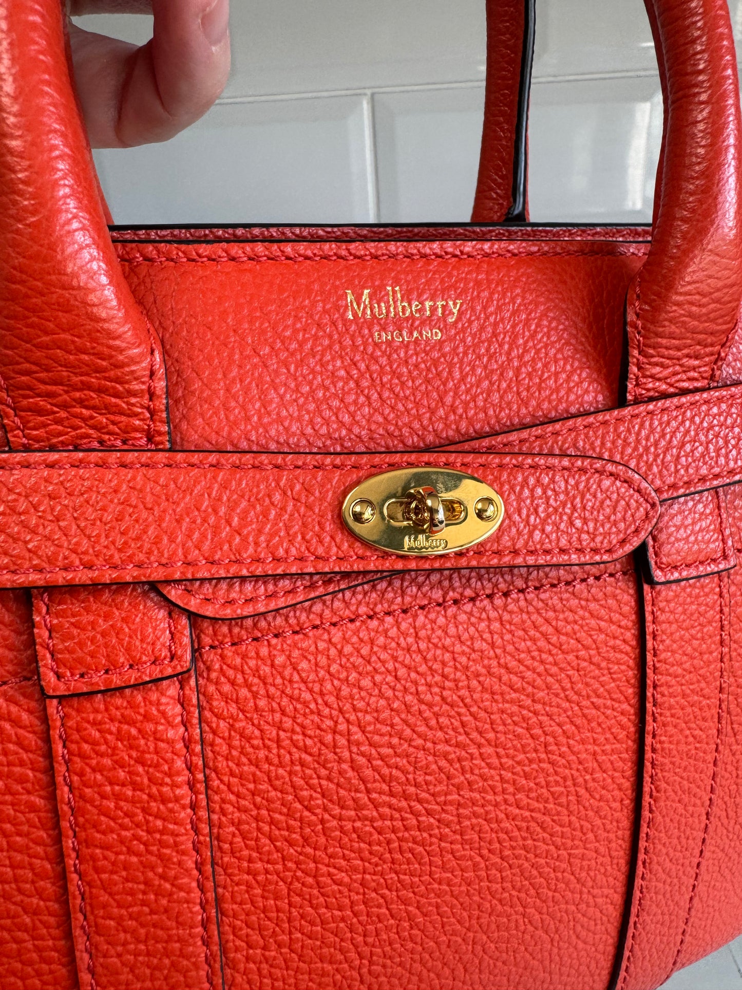 Mulberry small Zipped Bayswater