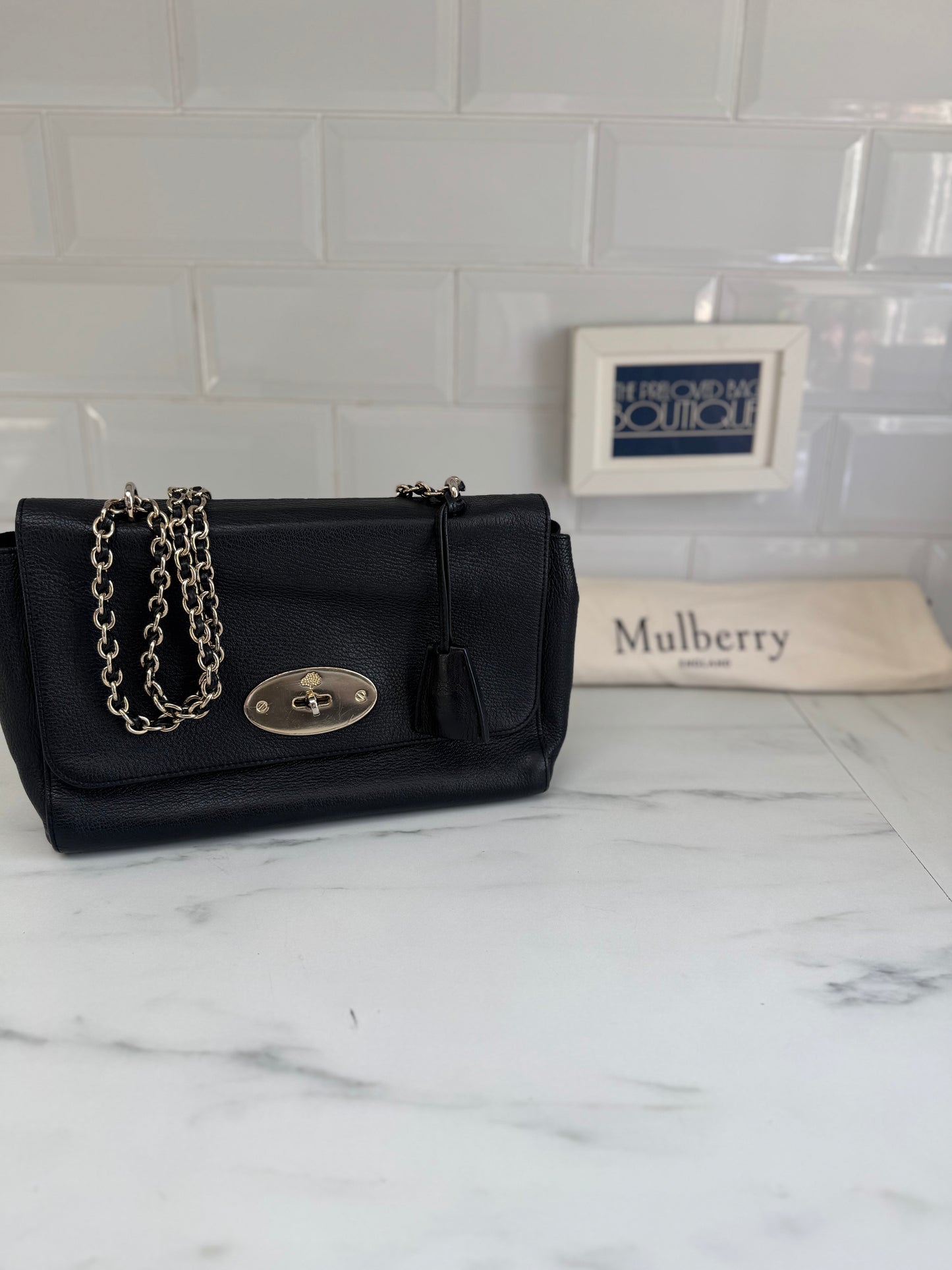 Mulberry Medium Lily - Black