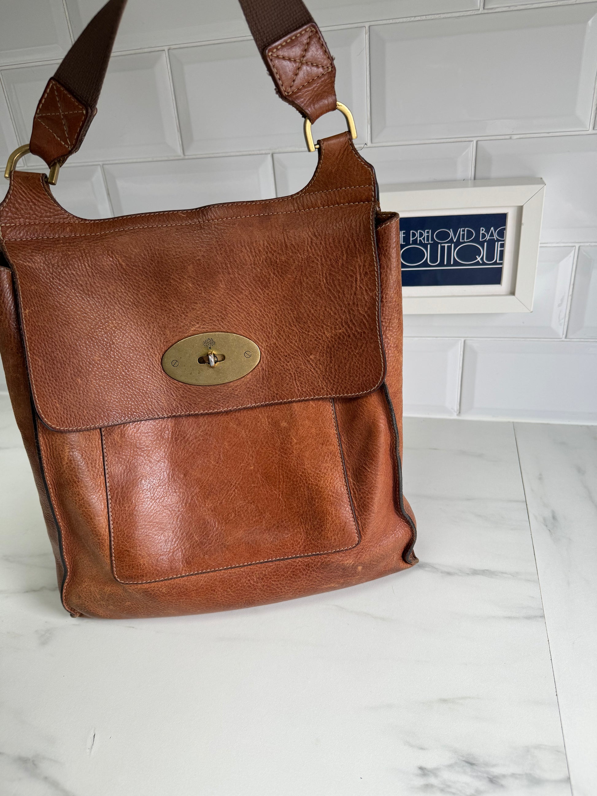 Mulberry antony shop messenger bag large