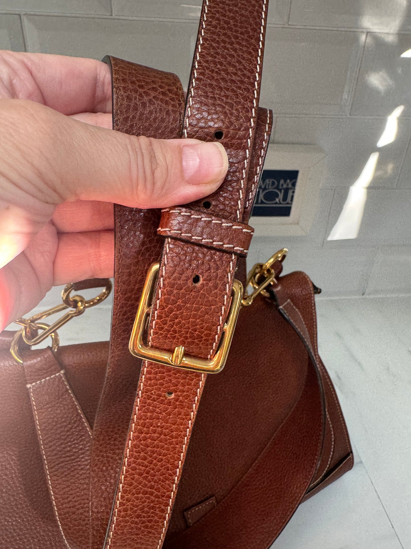 Mulberry Chiltern Satchel - Oak