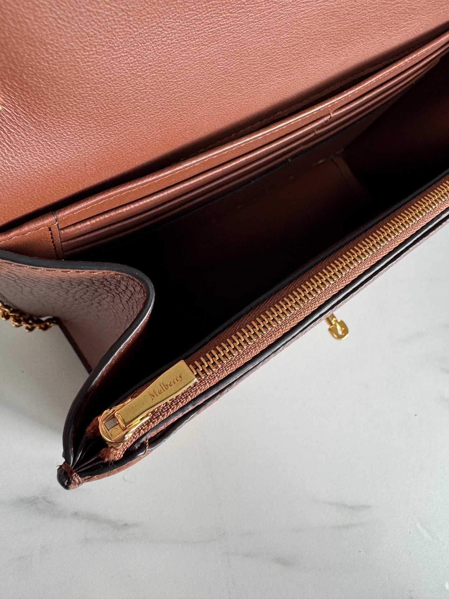 Mulberry Small Darley Shoulder Bag - Oak