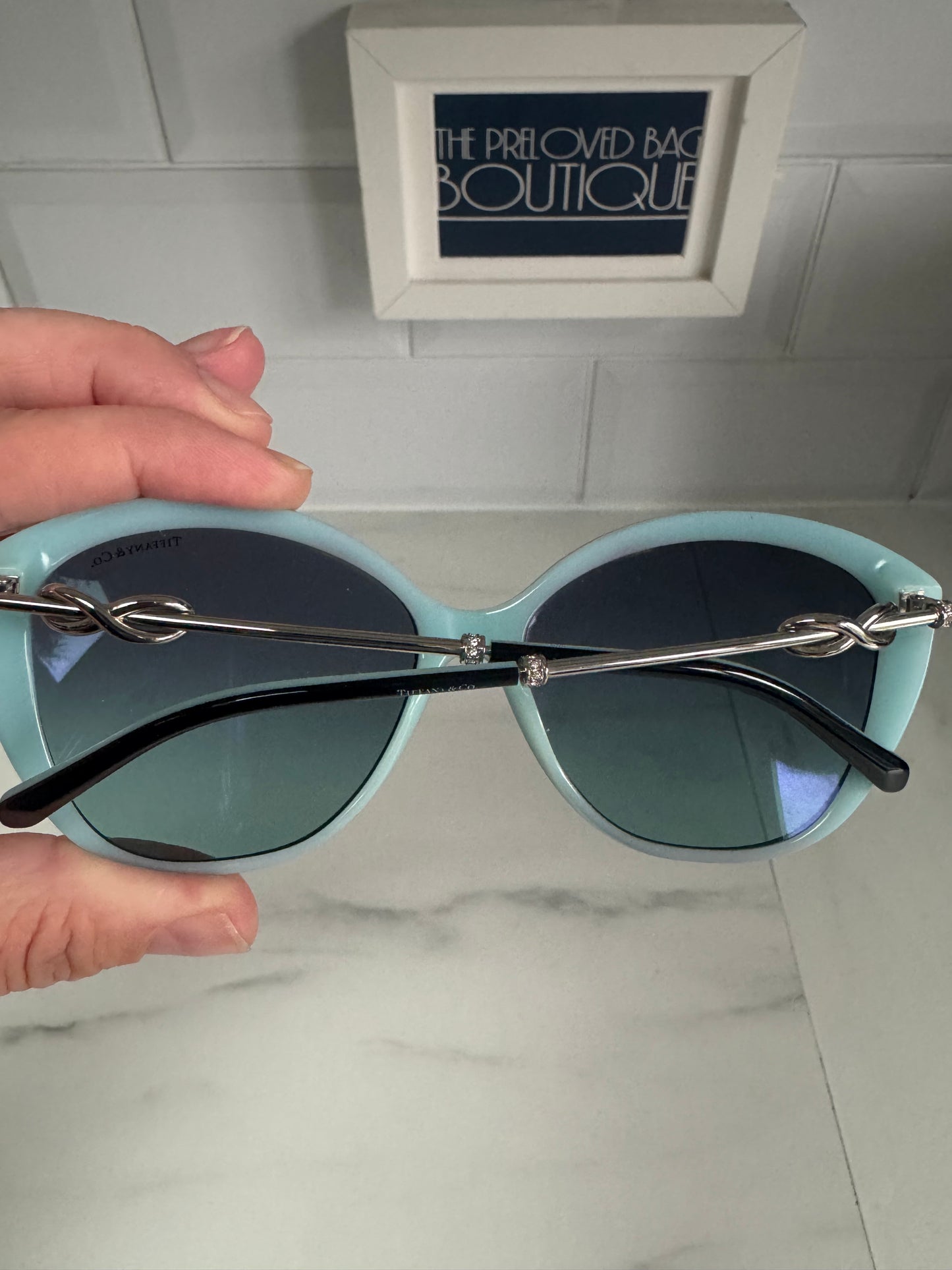 Tiffany & Co Sunglasses - Black and Blue
