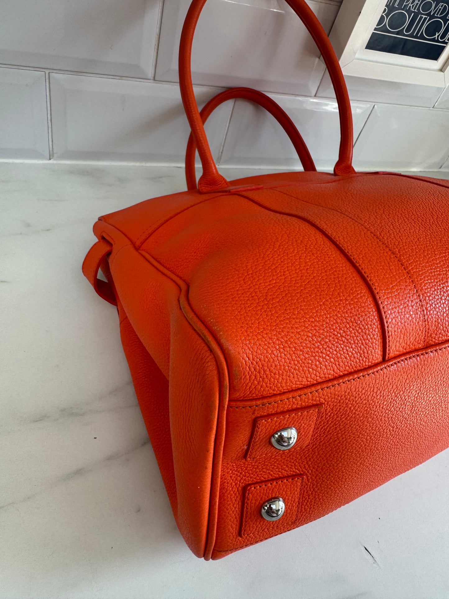 Mulberry Heritage Bayswater - Mandarin Orange