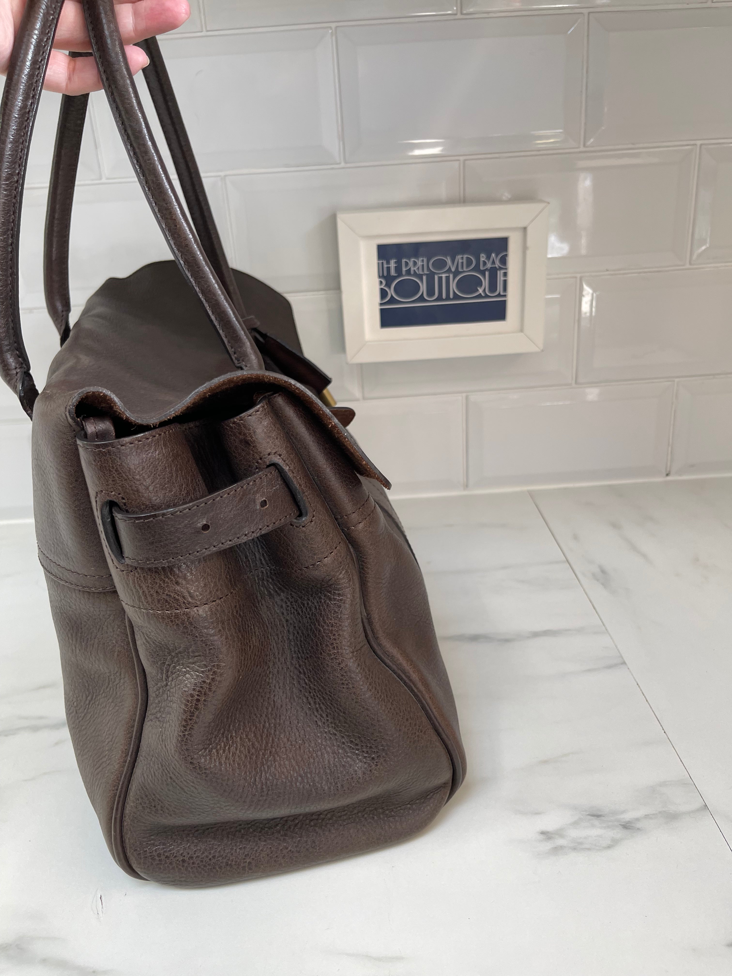 Mulberry bayswater natural veg tanned hot sale