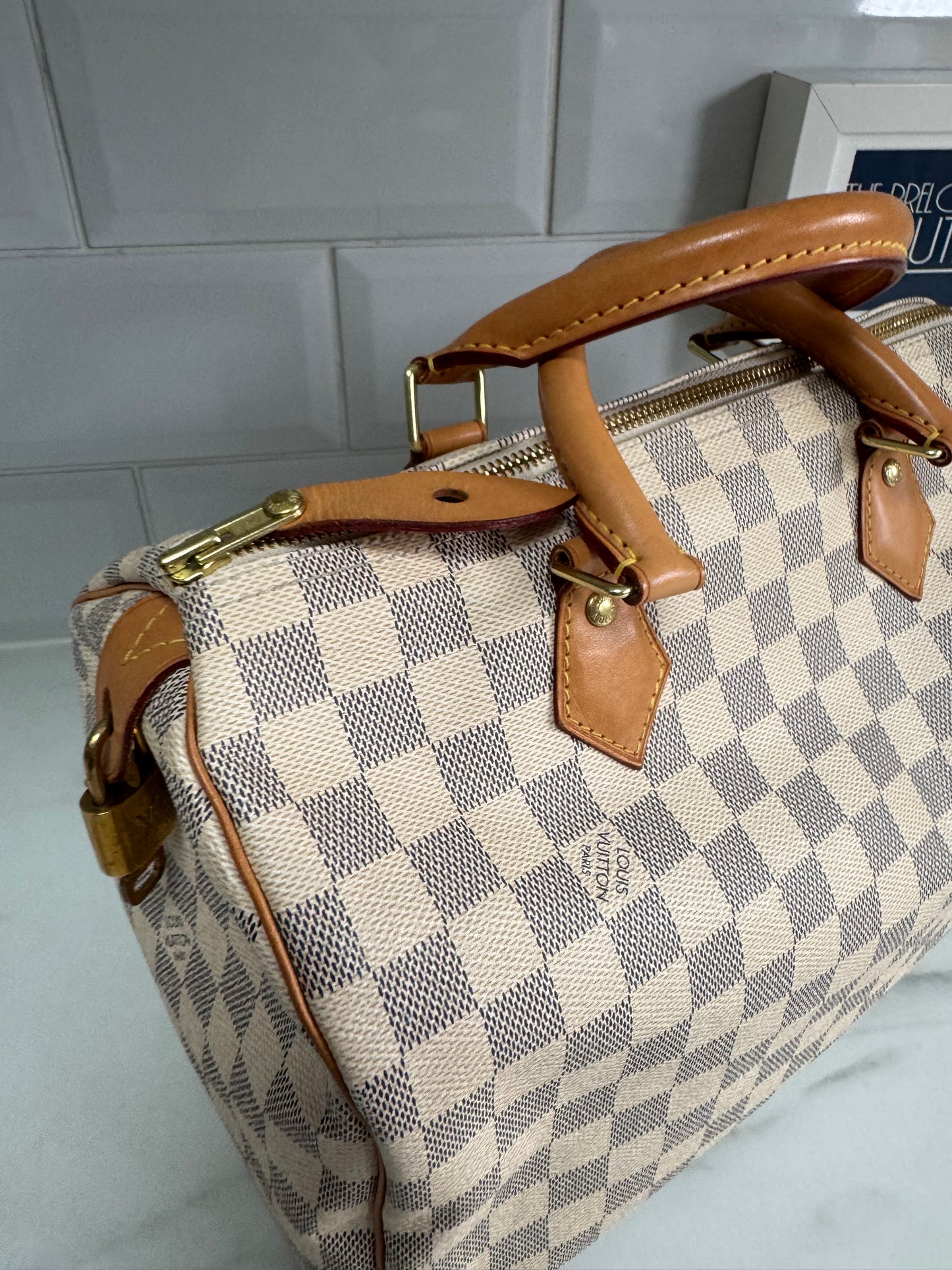Louis Vuitton Speedy 30 - Damier Azure