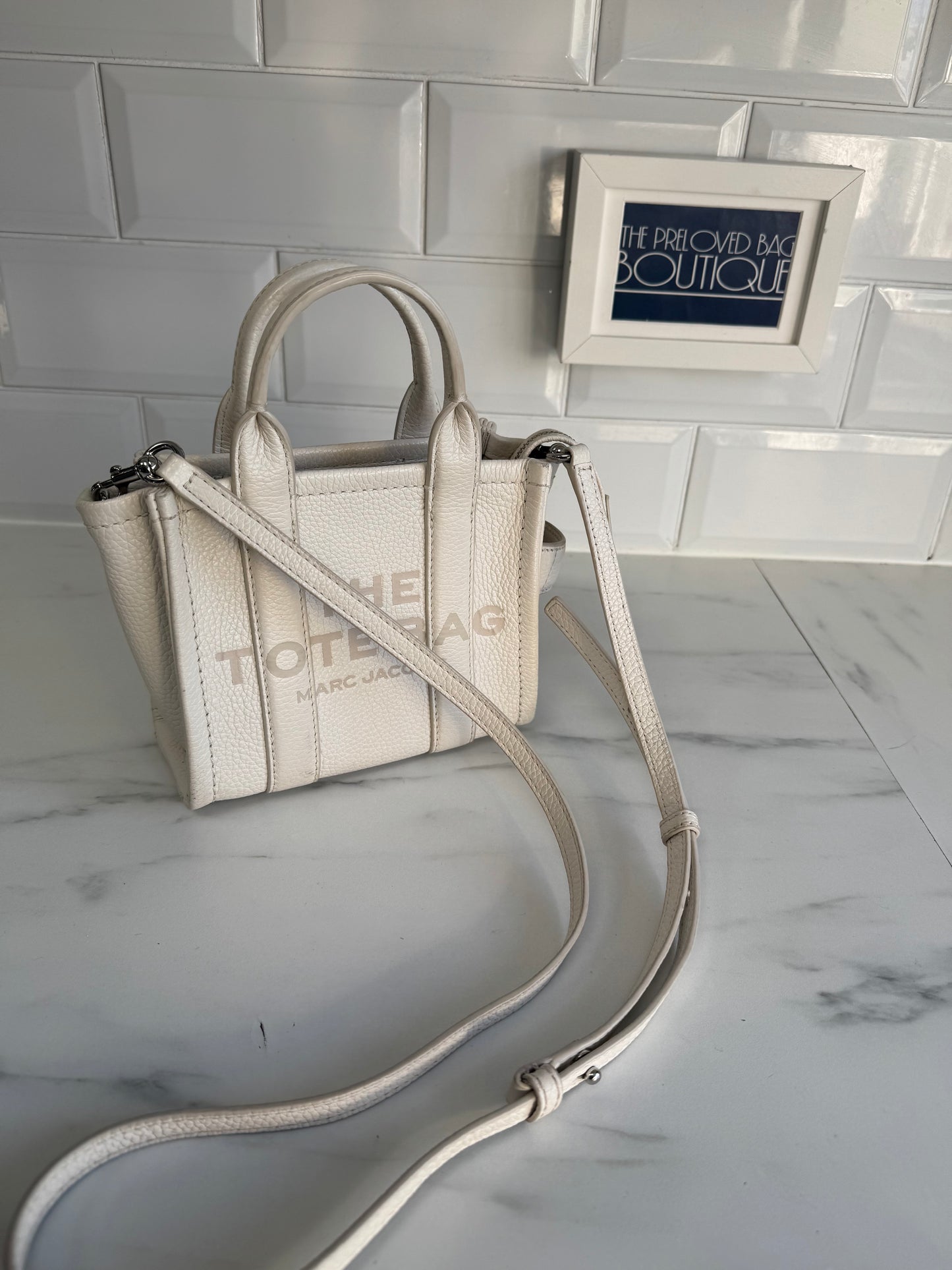 Marc Jacobs Micro Tote Bag - White