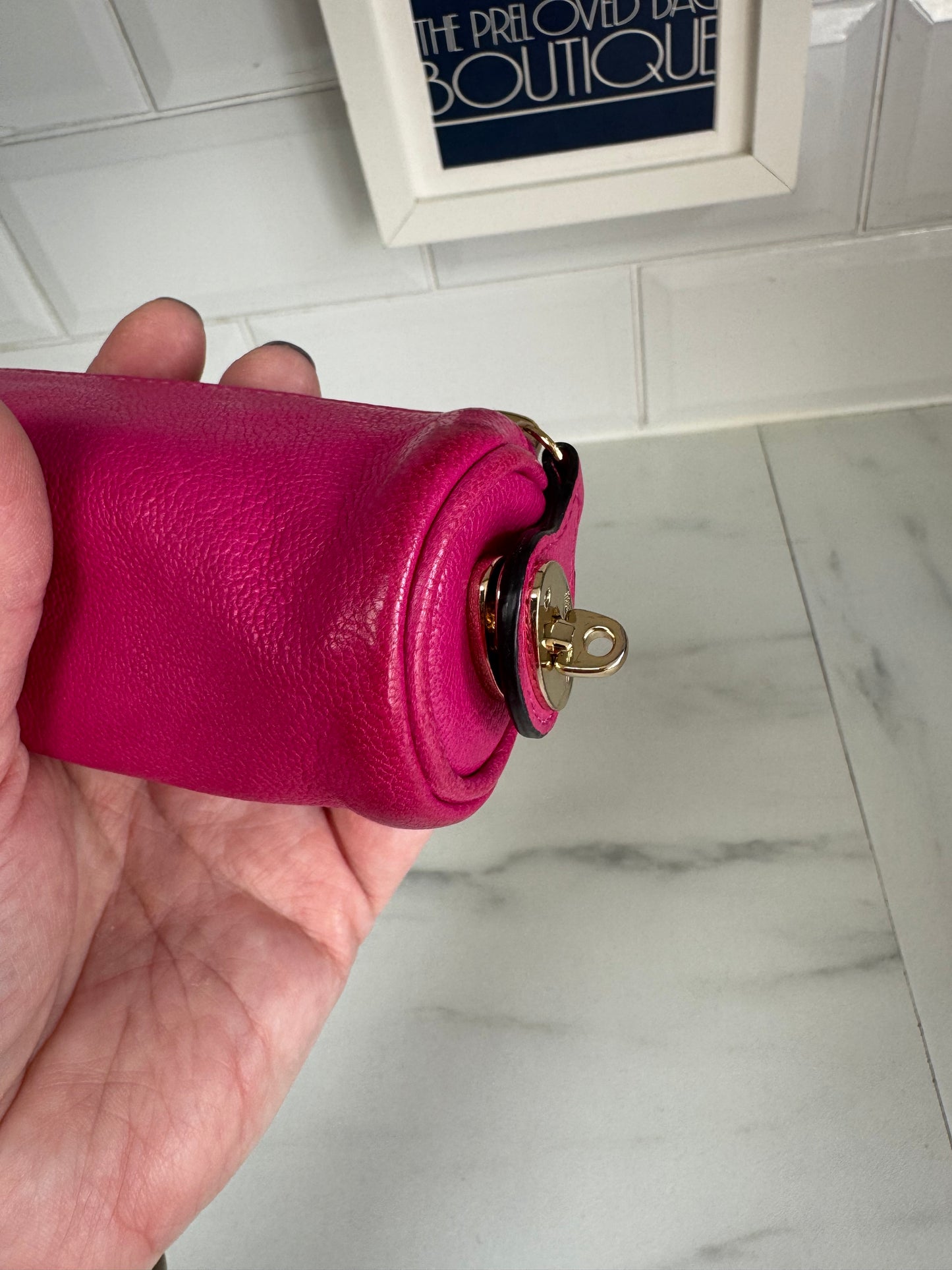 Mulberry Pencil Case/Make up Bag - Pink