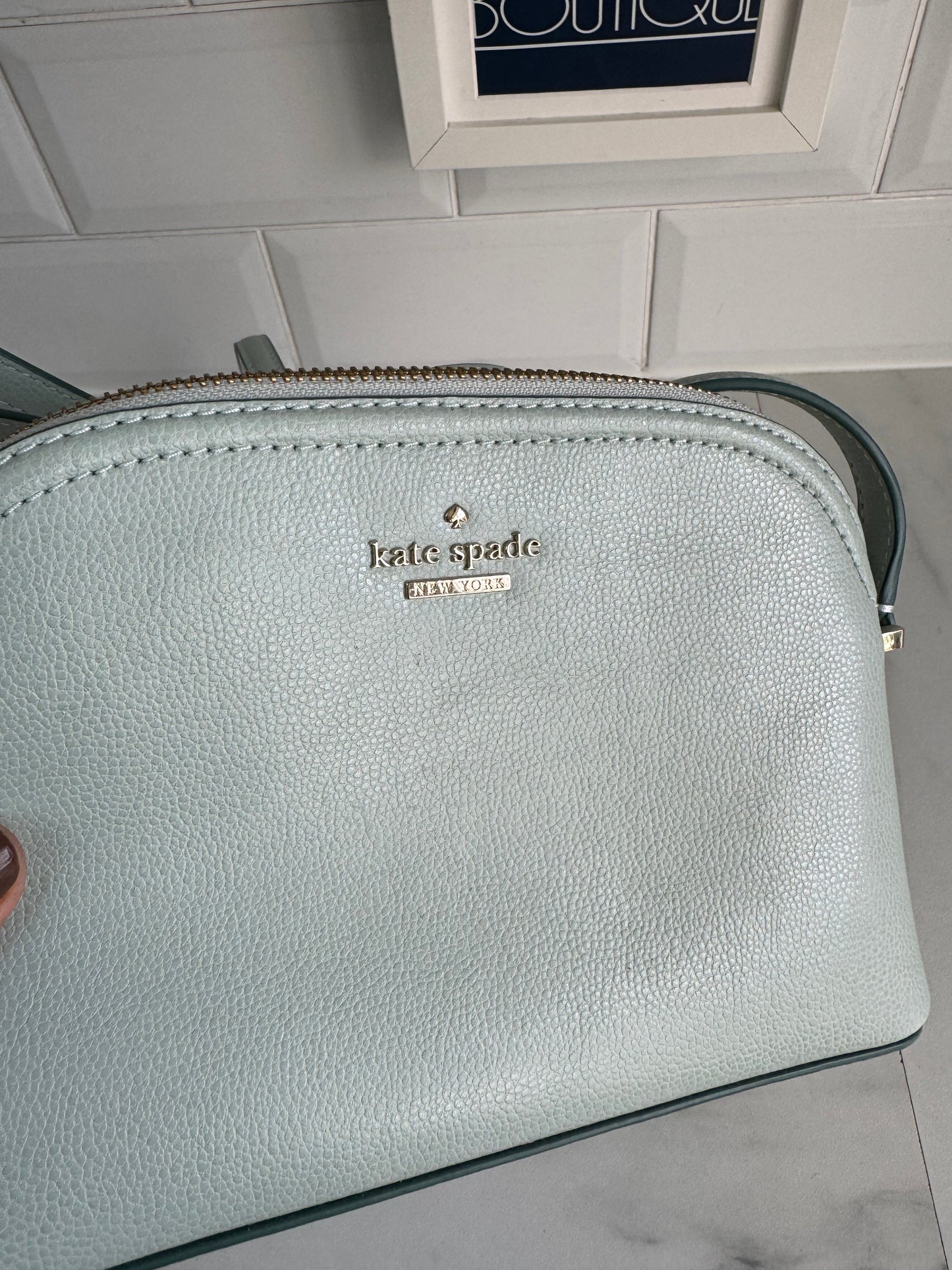 Kate Spade Perry Dome Cross Body bag - Mint Green