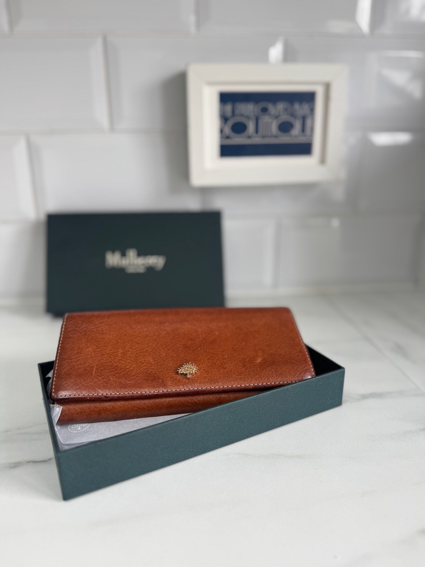 Mulberry Continental Purse - Oak