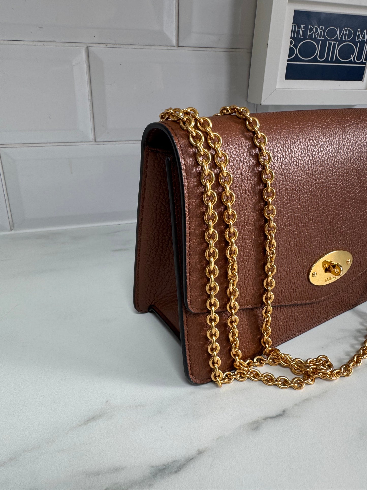 Mulberry Small Darley Shoulder Bag - Oak