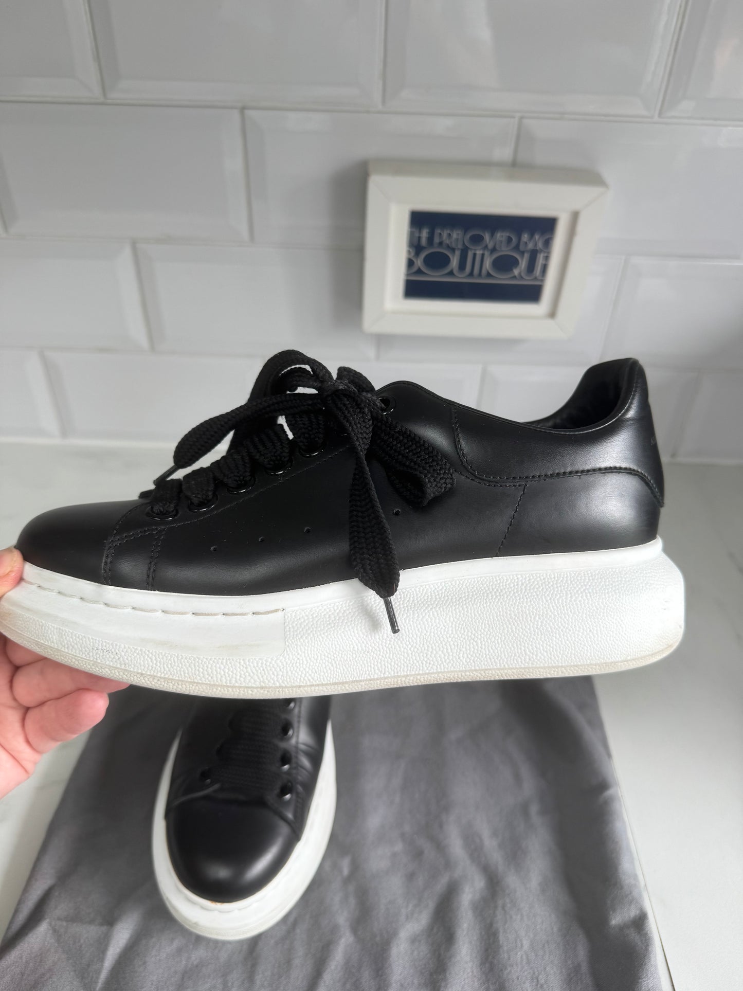 Alexander McQueen Sneakers - Black and White