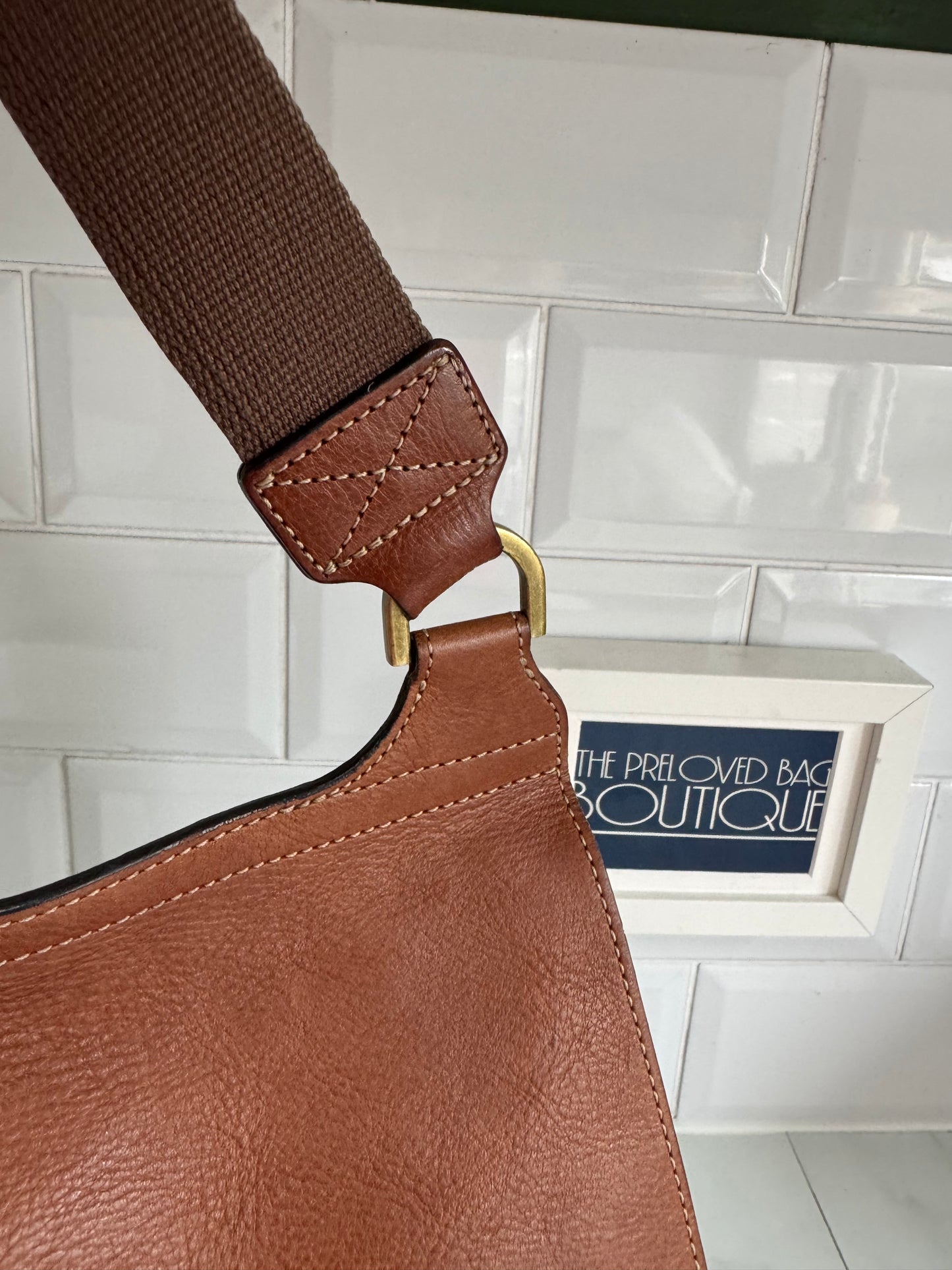 Mulberry Large Antony/Messenger -Oak