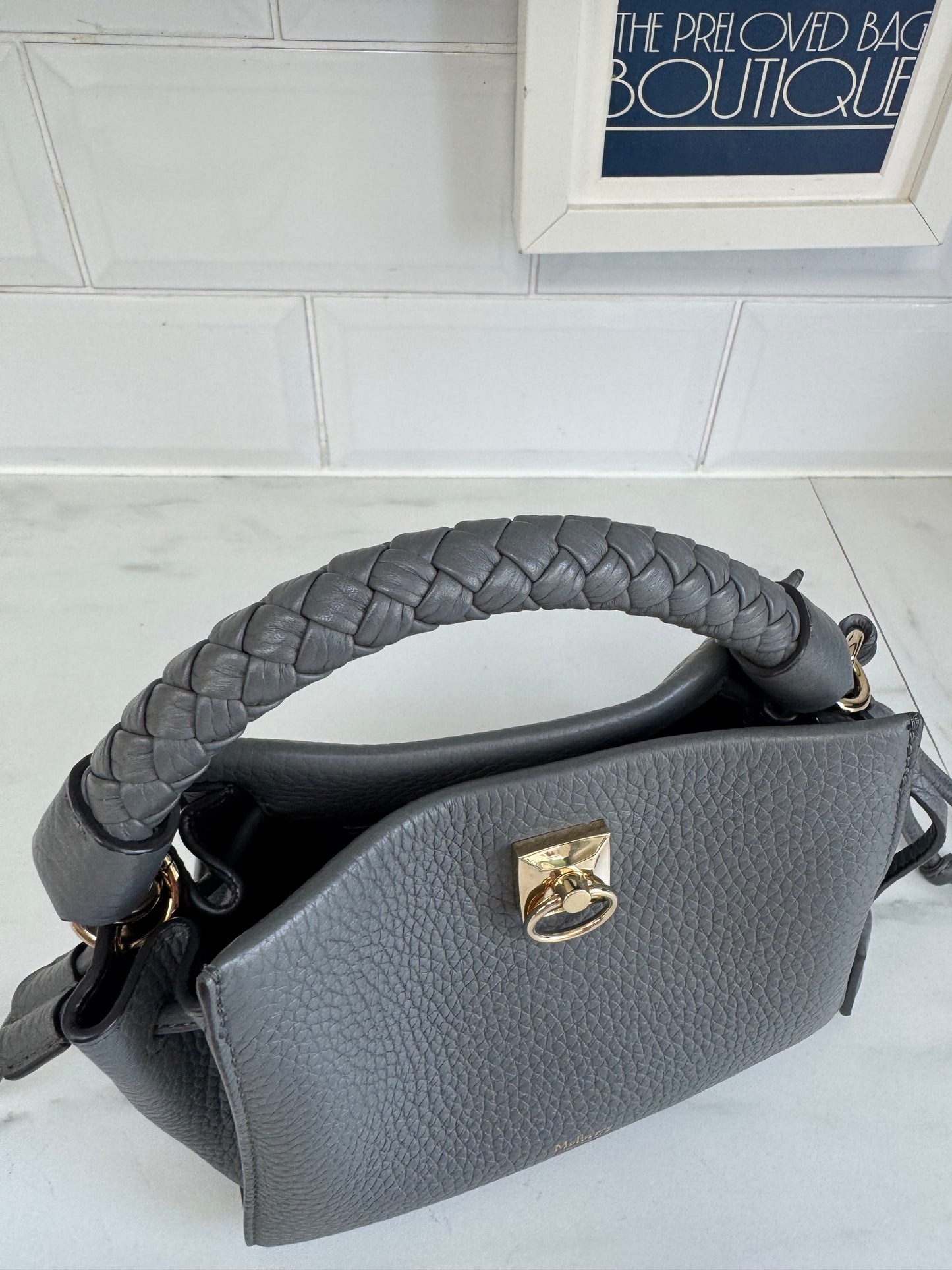 Mulberry Mini Iris - Charcoal Grey
