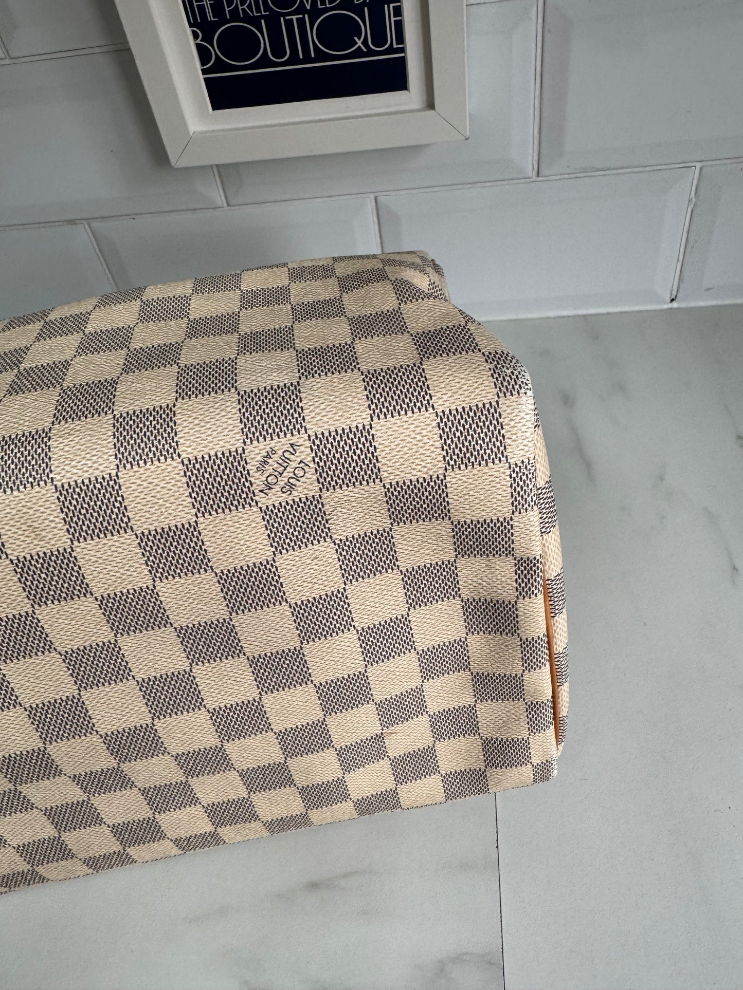 Louis Vuitton Speedy 30 - Damier Azure