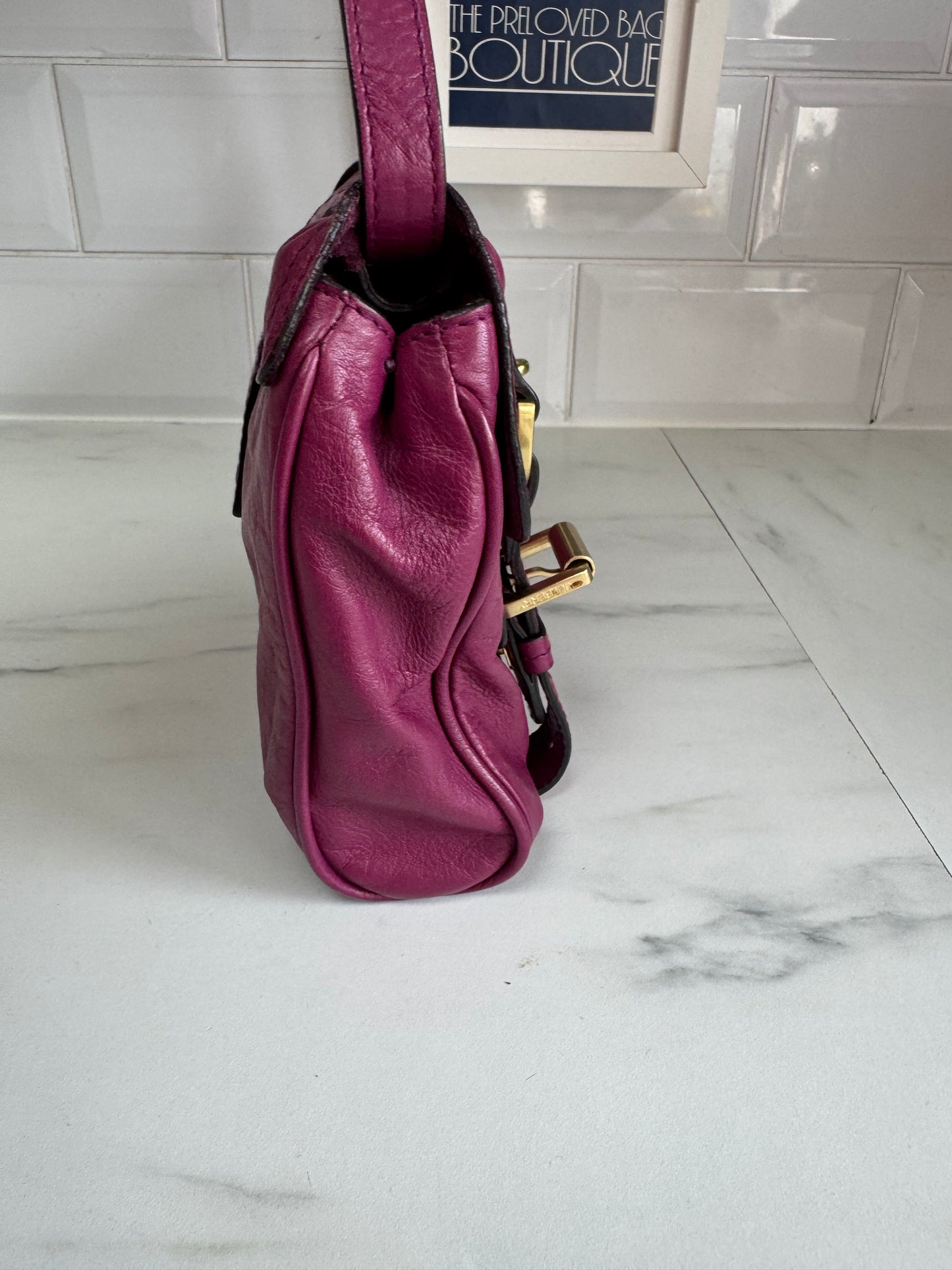 Mulberry Alexa Clutch - Plum