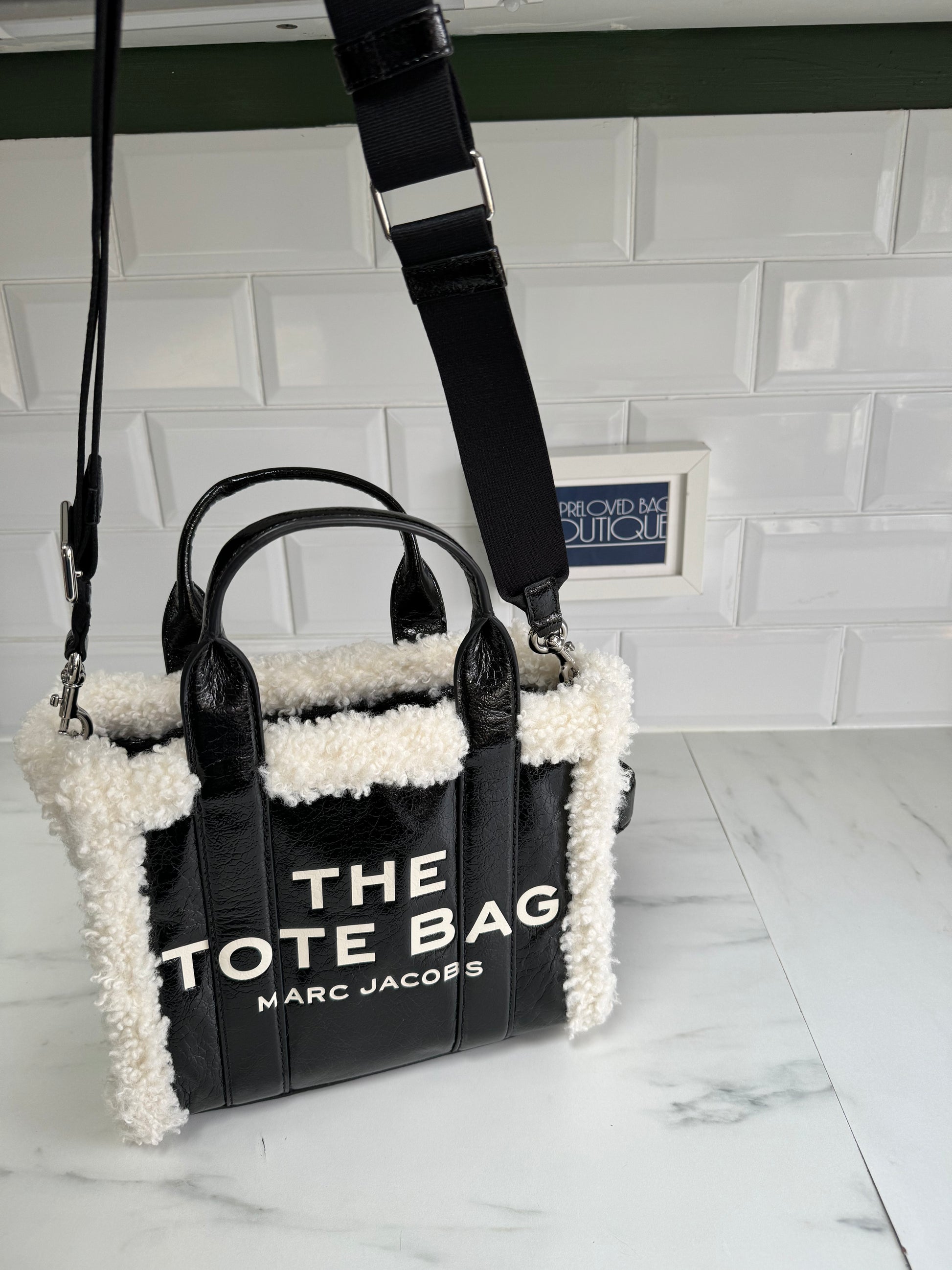 Marc Jacob's The Mini Tote Bag Black Sold Out!