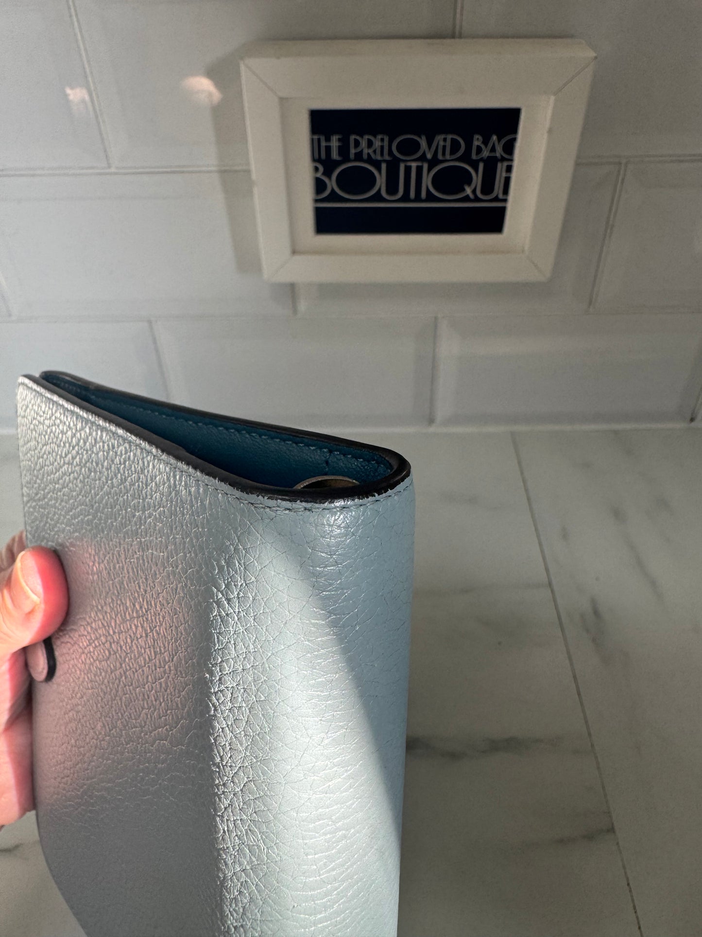 Mulberry Postmans Lock Pocketbook  - Cloud