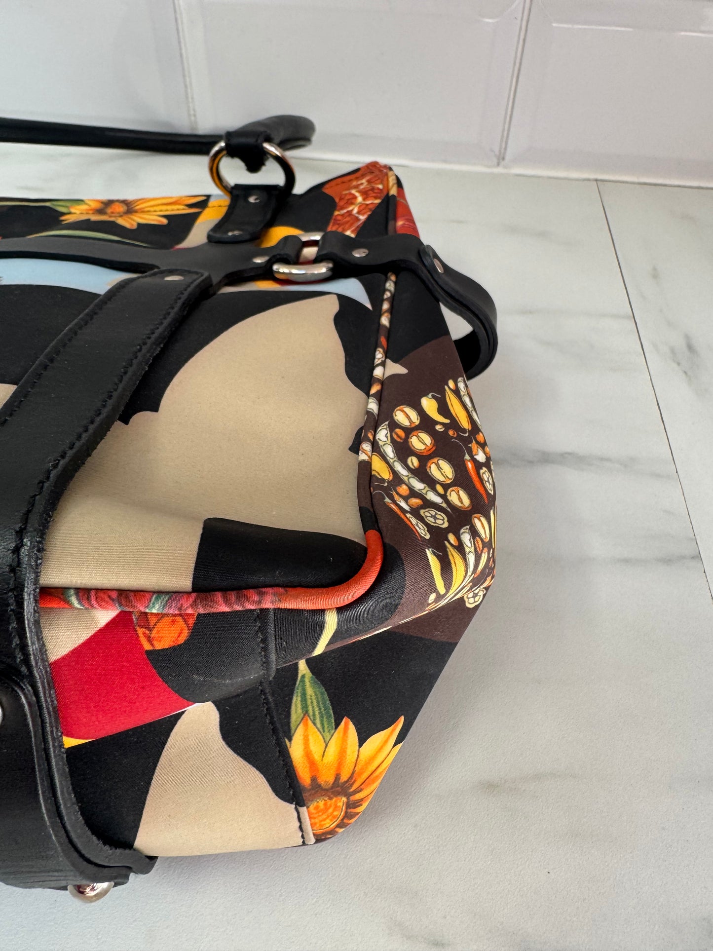 Salvatore Feragamo Tote - Black, Red, Brown, Orange