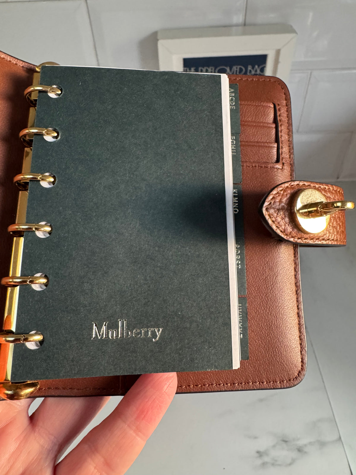 Mulberry Postman’s Lock Pocket Book - Oak