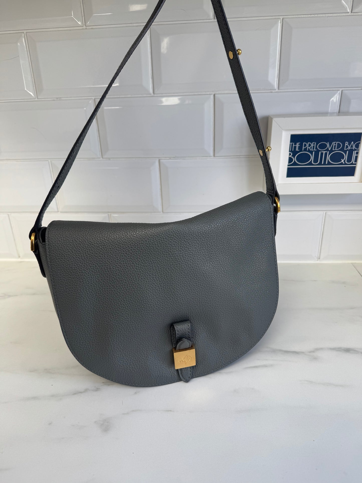 Mulberry Small Tessie Satchel - Grey