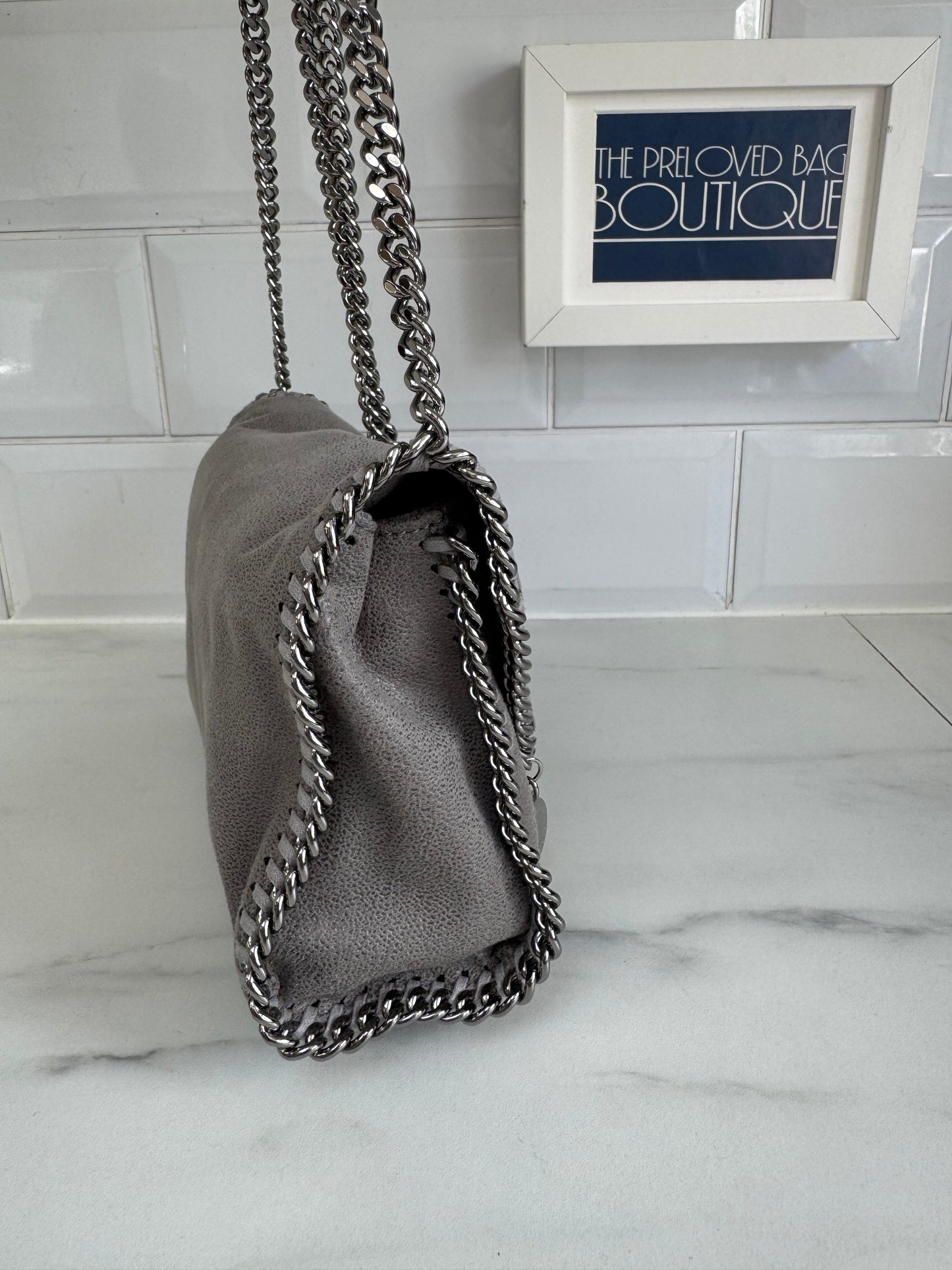 Stella McCartney Falabella Wallet Crossbody Bag - Grey