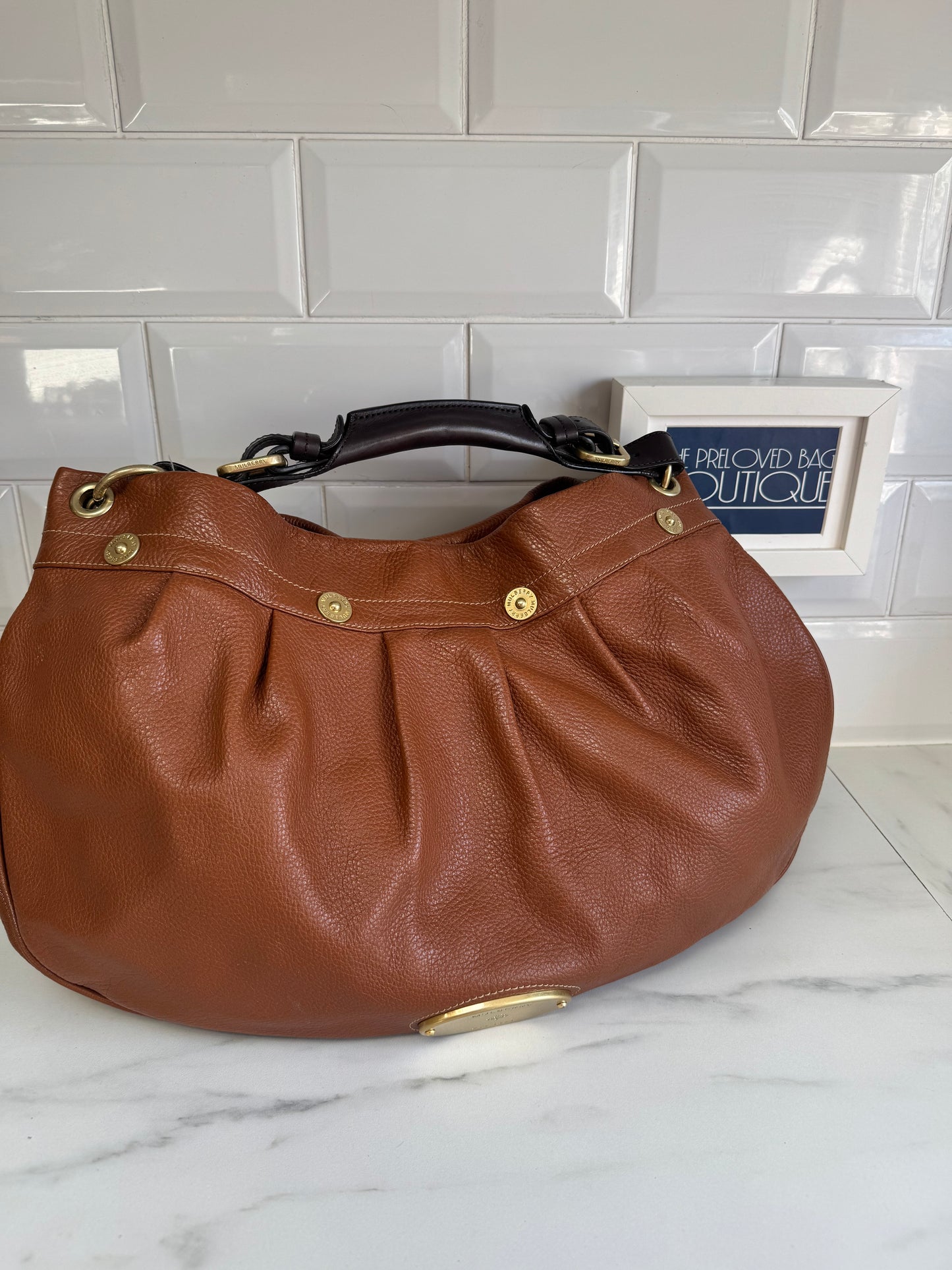 Mulberry Mitzy East West Hobo - Oak