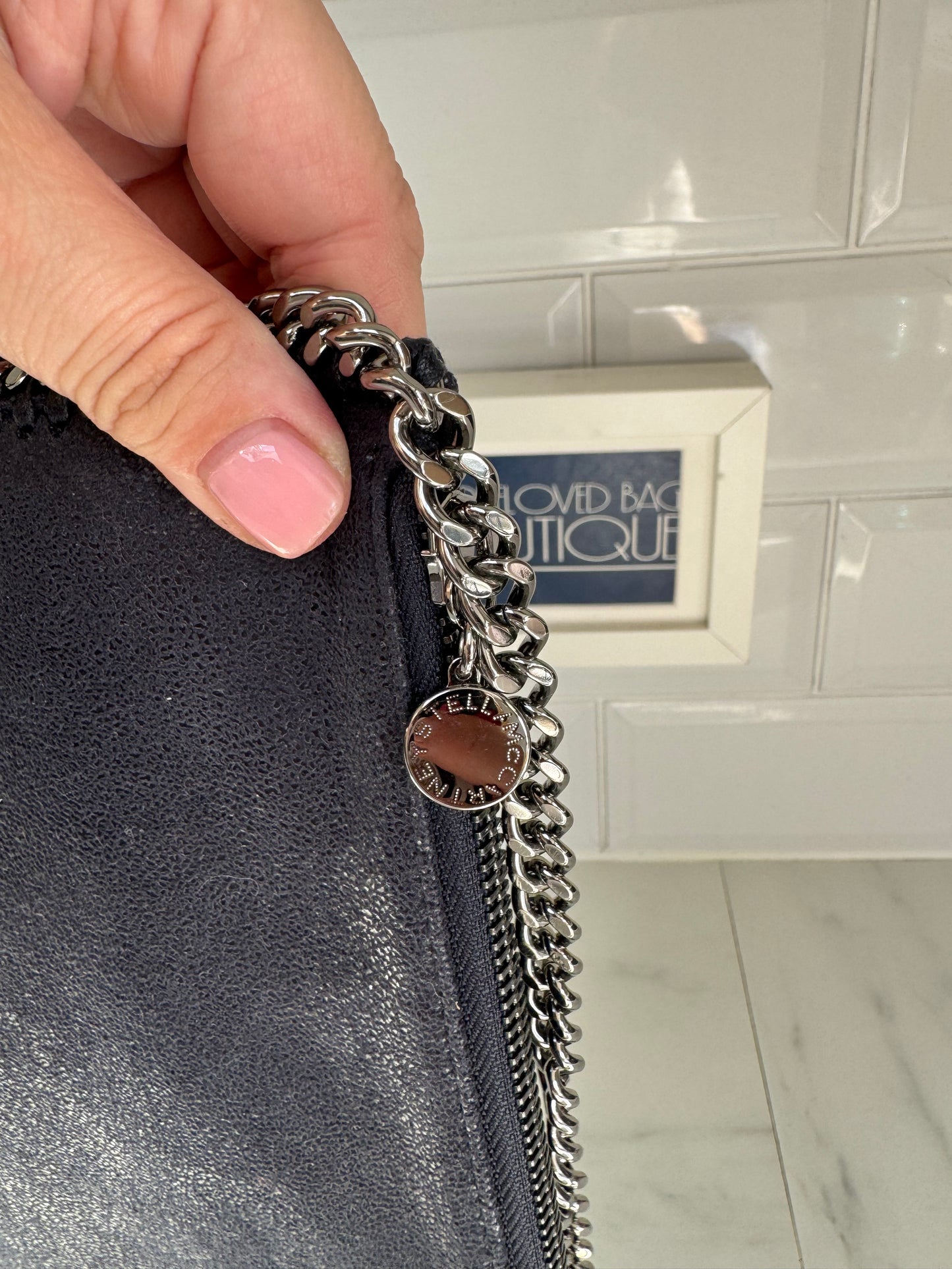 Stella McCartney Mini Falabella - Navy