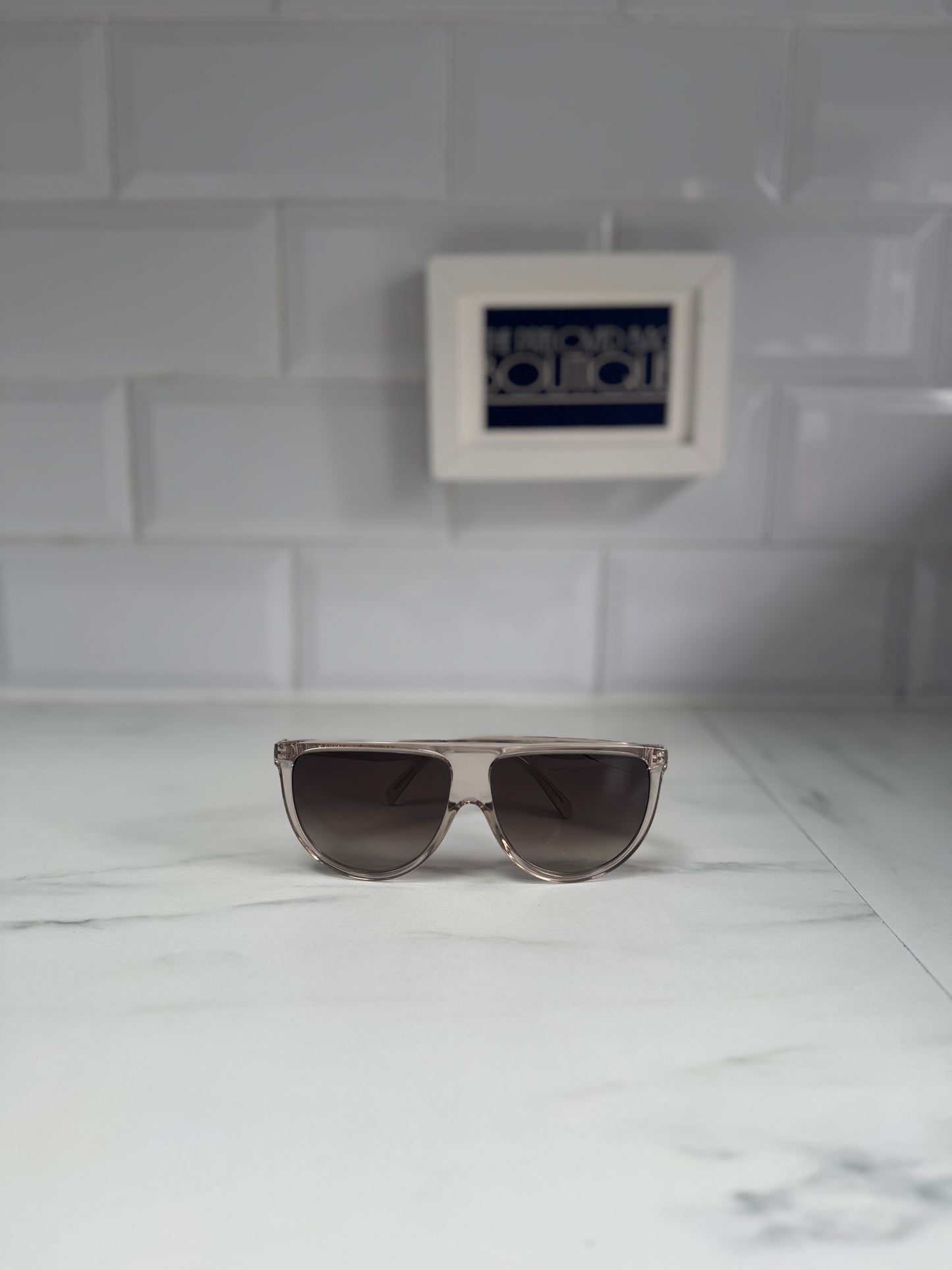 Celine Thin Shadow Sunglasses - Grey