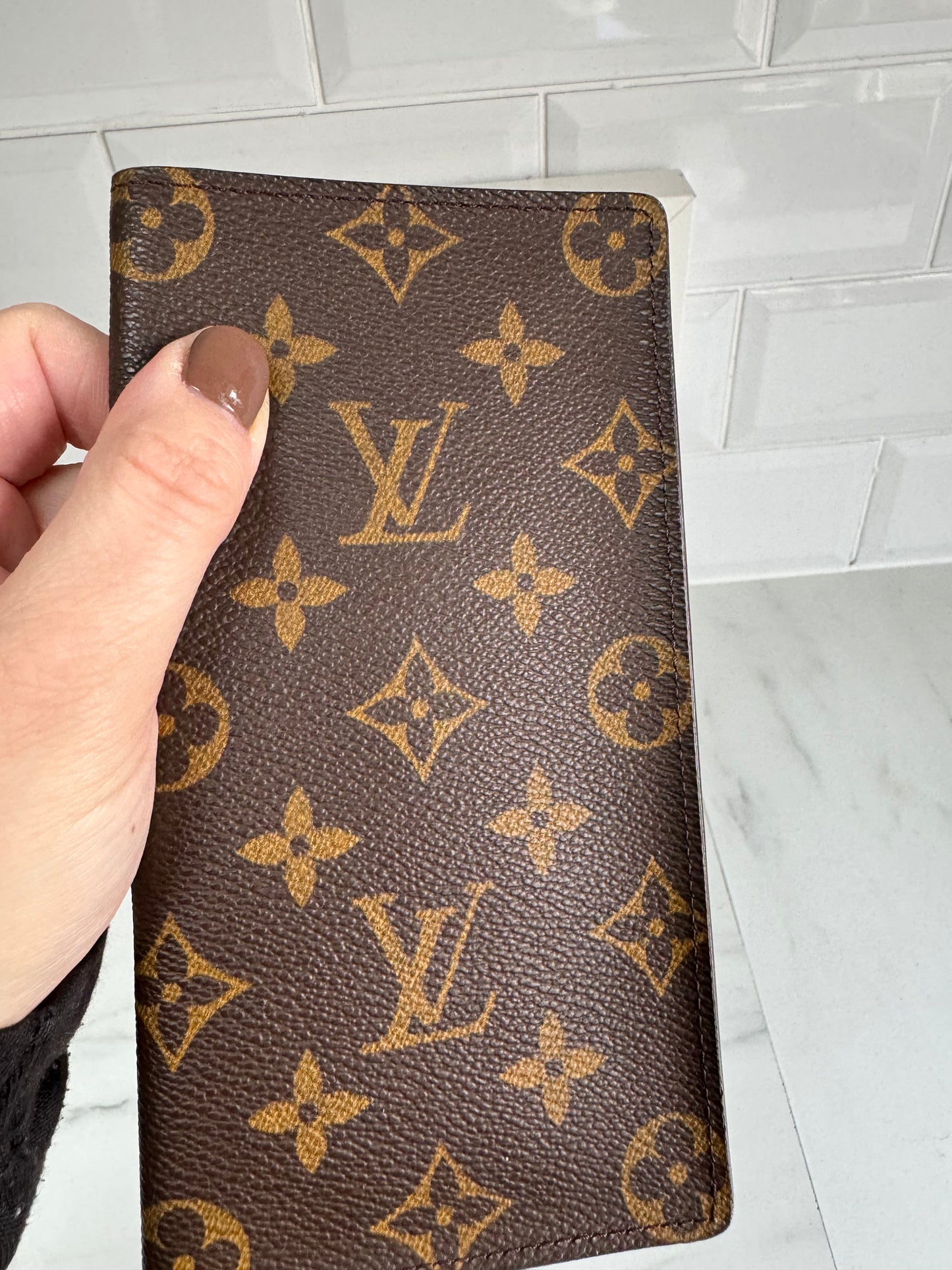 Louis Vuitton Tall Wallet - Monogram