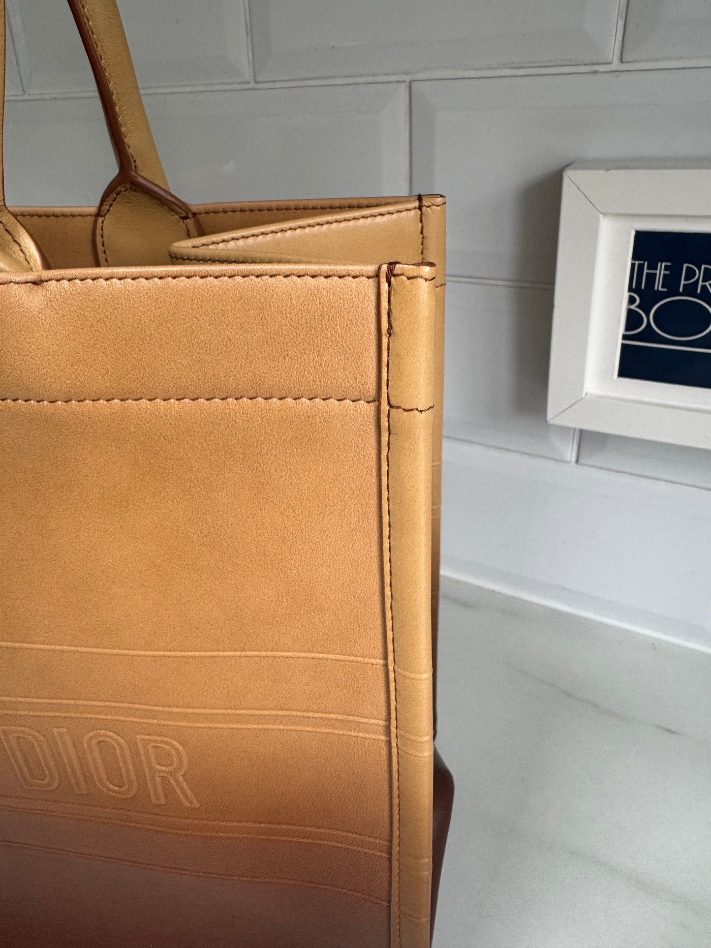 Christian Dior Ombré Tote Bag - brown