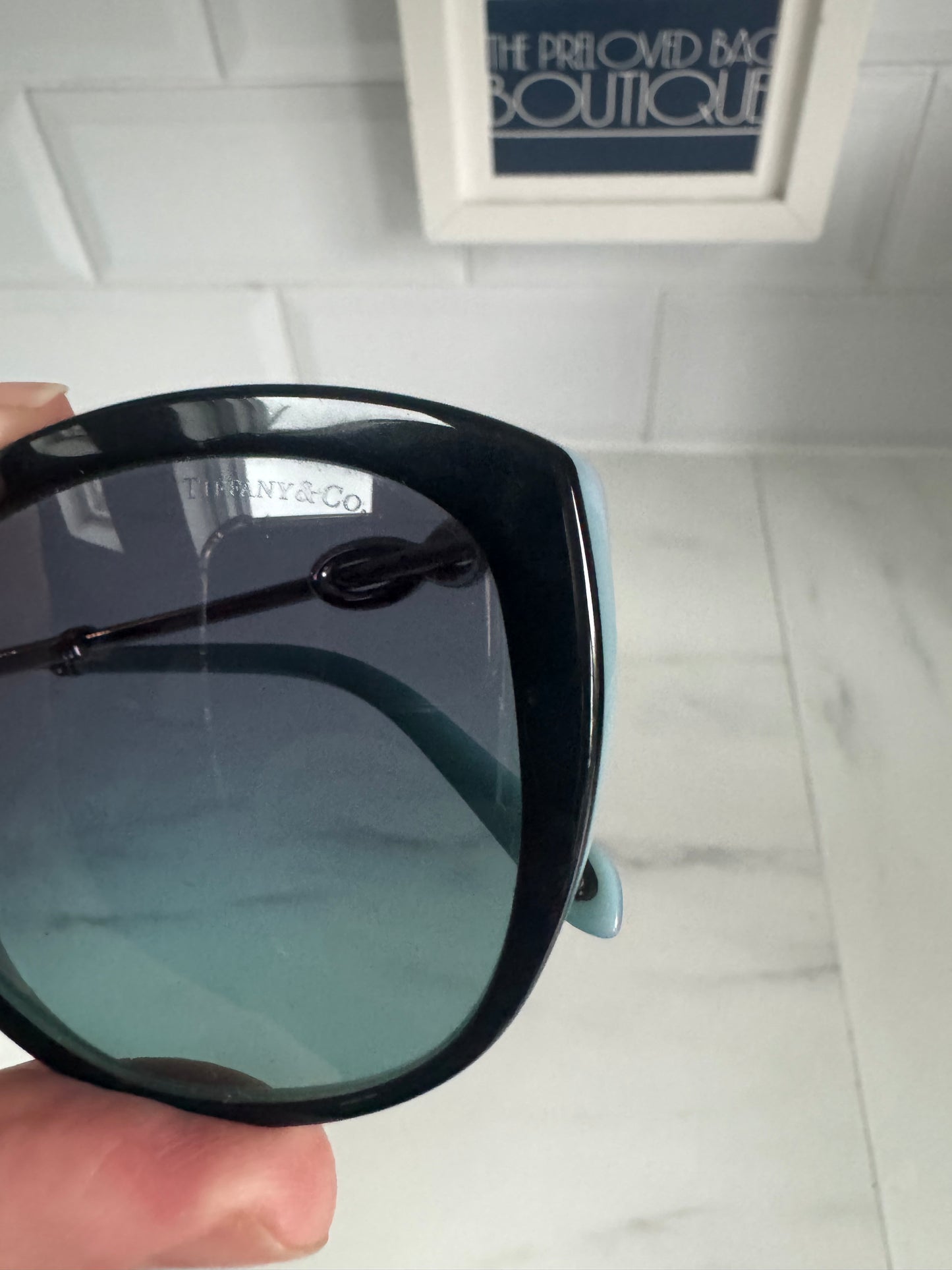 Tiffany & Co Sunglasses - Black and Blue