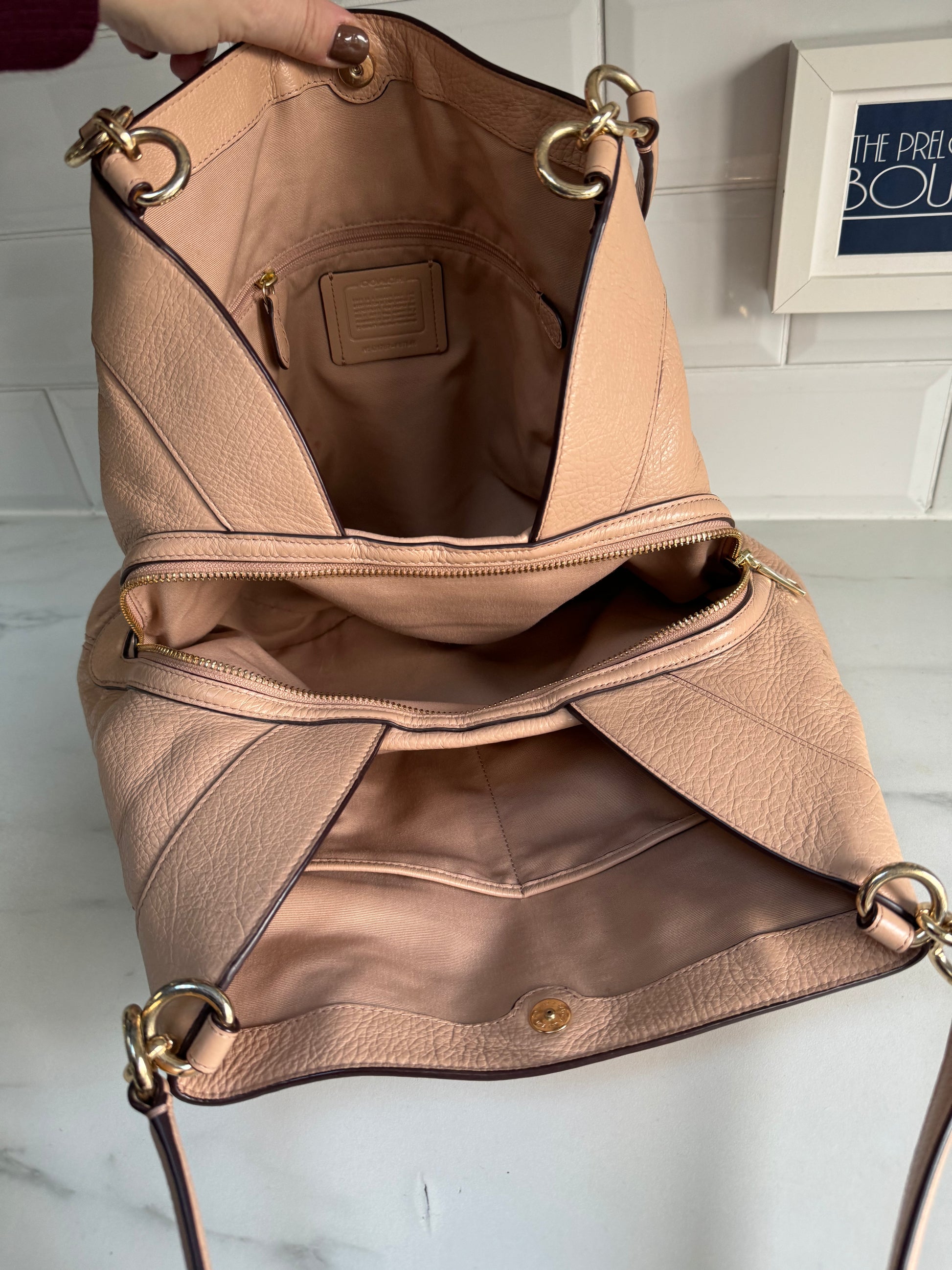 Coach large lexy shoulder bag sales