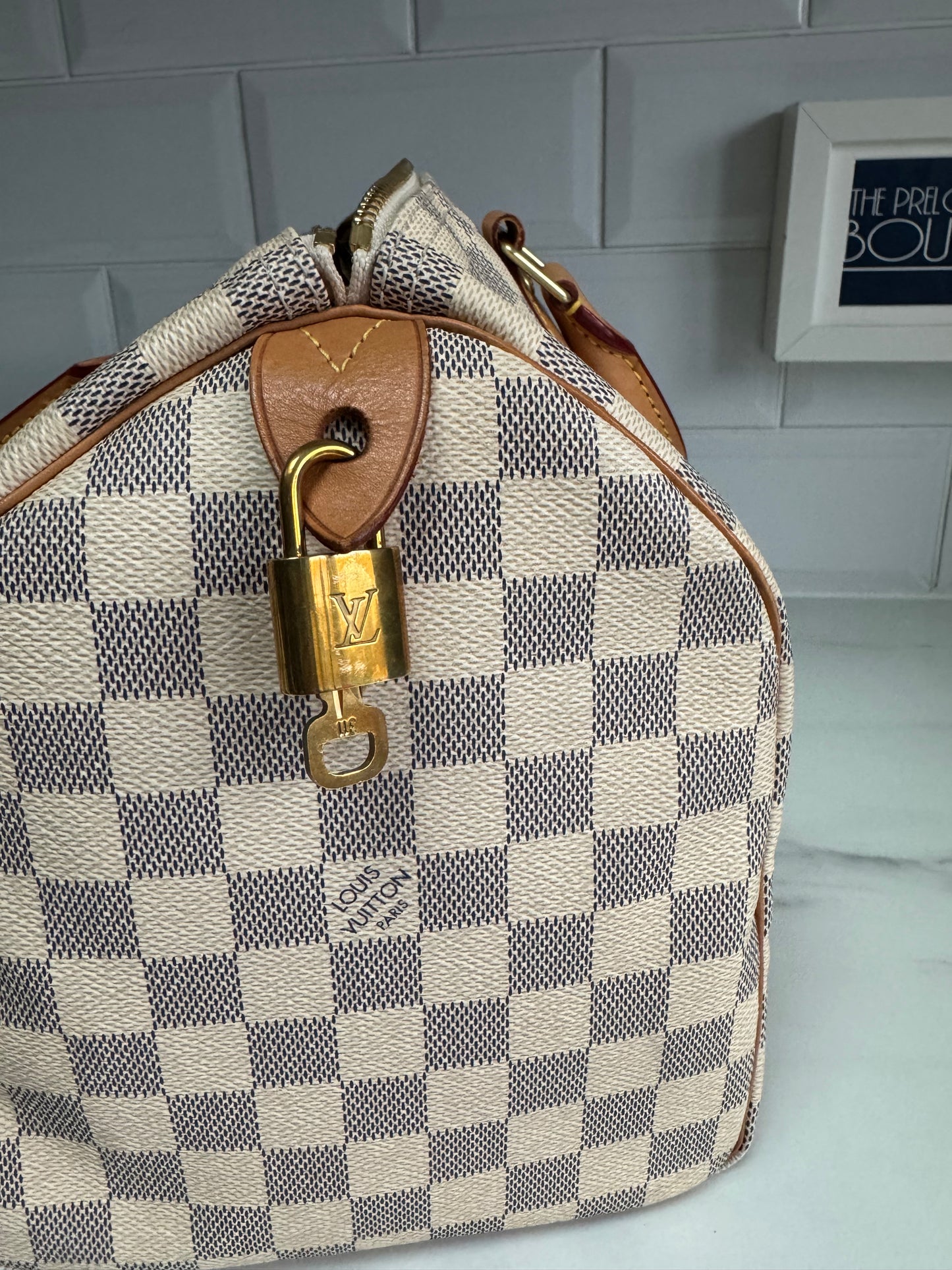 Louis Vuitton Speedy 30 - Damier Azure