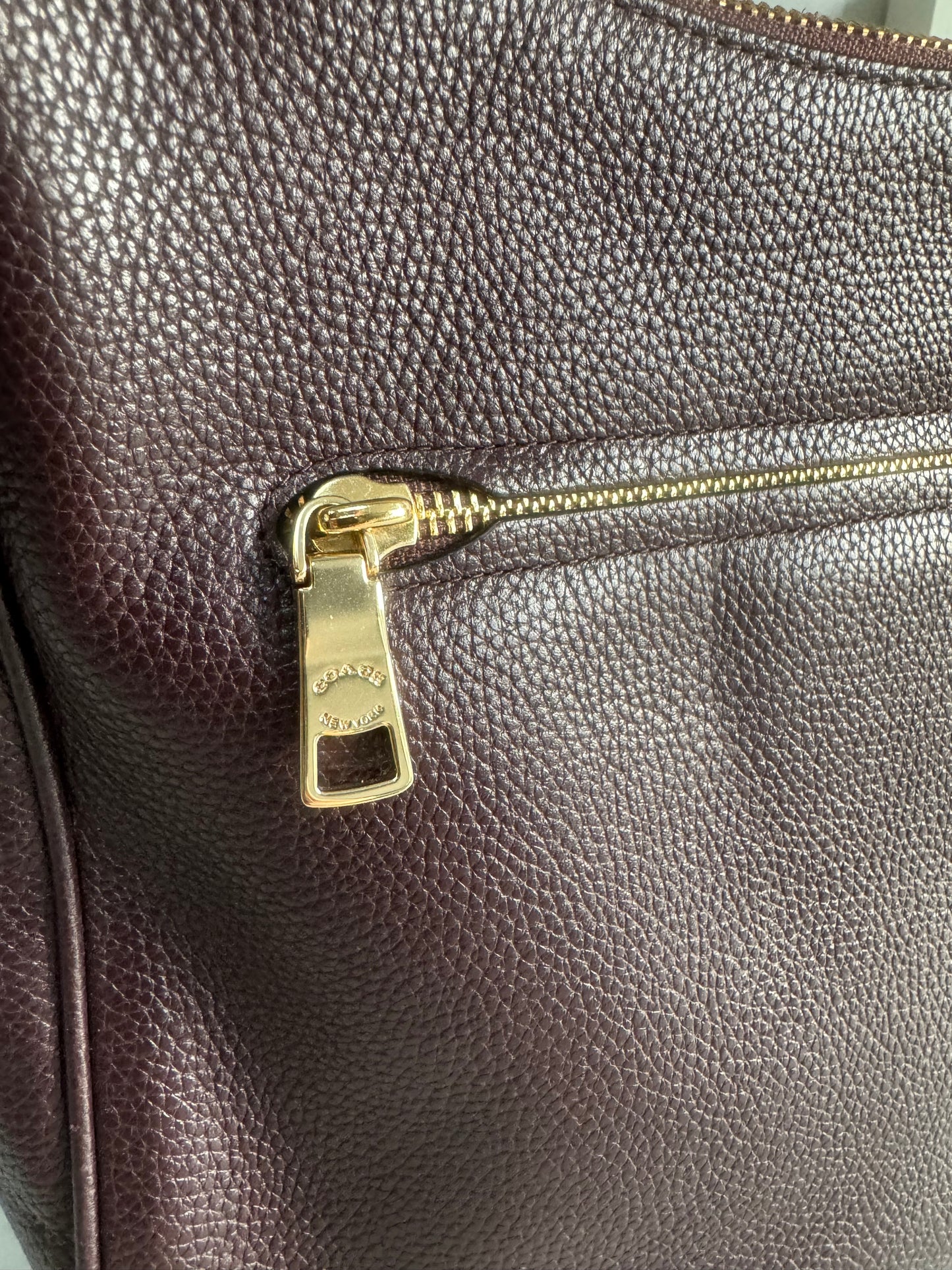 Coach Chaise Crossbody Bag - Burgundy