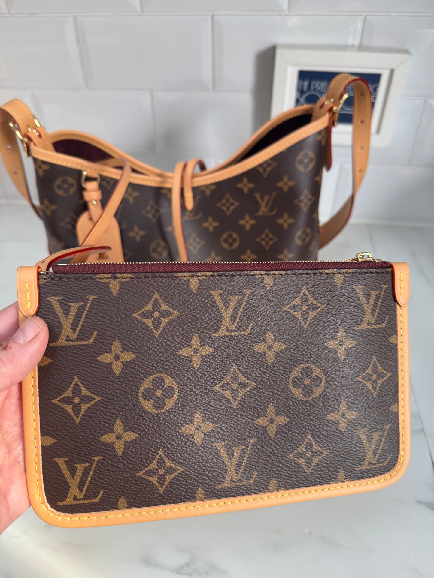 Louis Vuitton Carryall PM - Brown Monogram