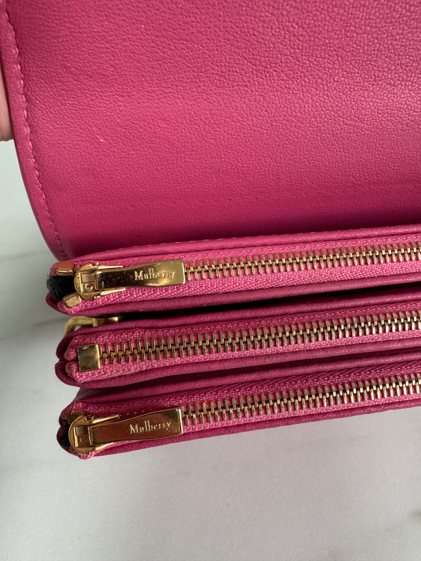 Mulberry Small Clifton - Candy Pink (no long strap)