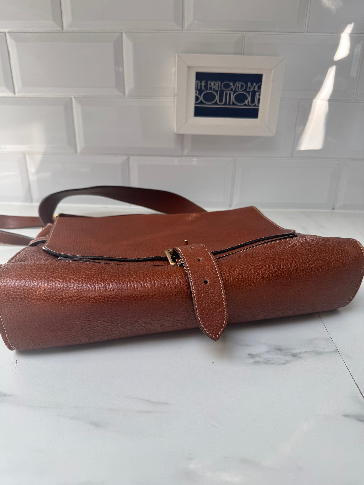 Mulberry Chiltern Satchel - Oak