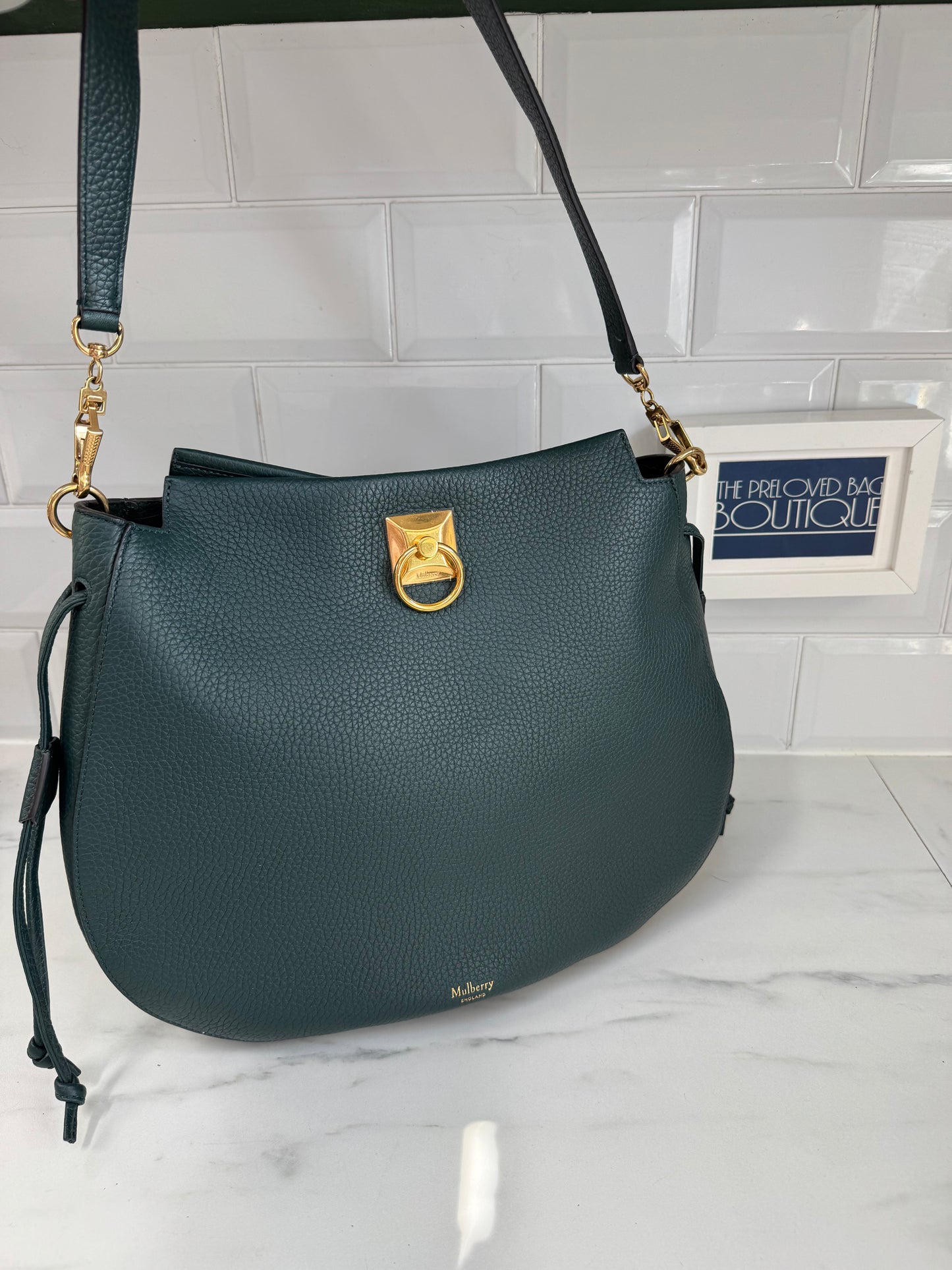 Mulberry Iris Hobo - Mulberry Green