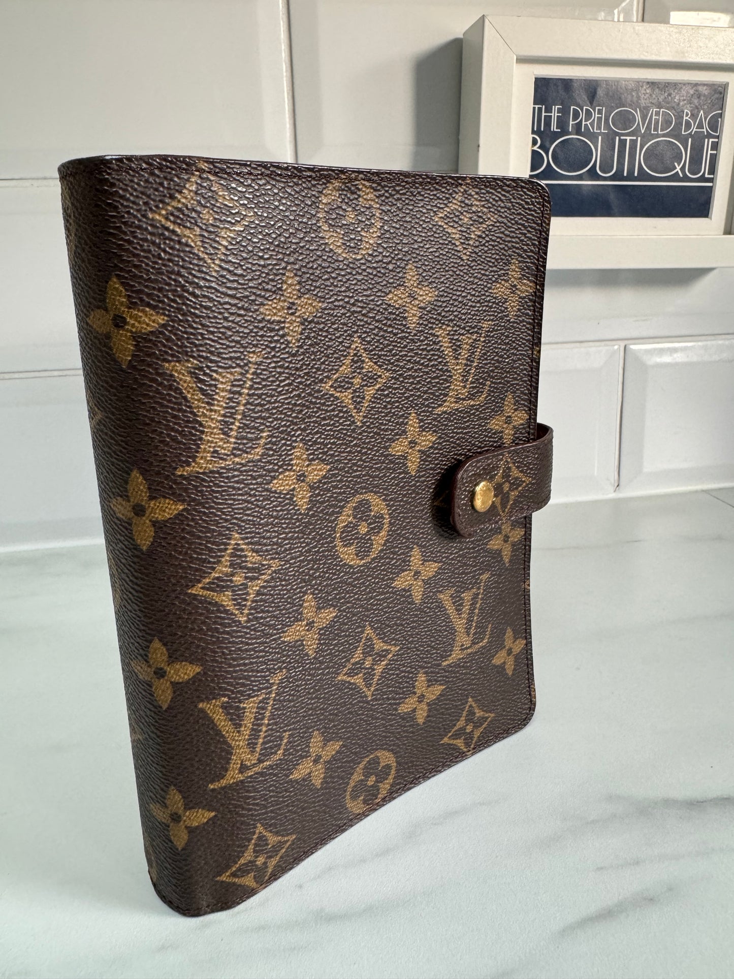 Louis Vuitton MM Ring Binder Agenda - Monogram