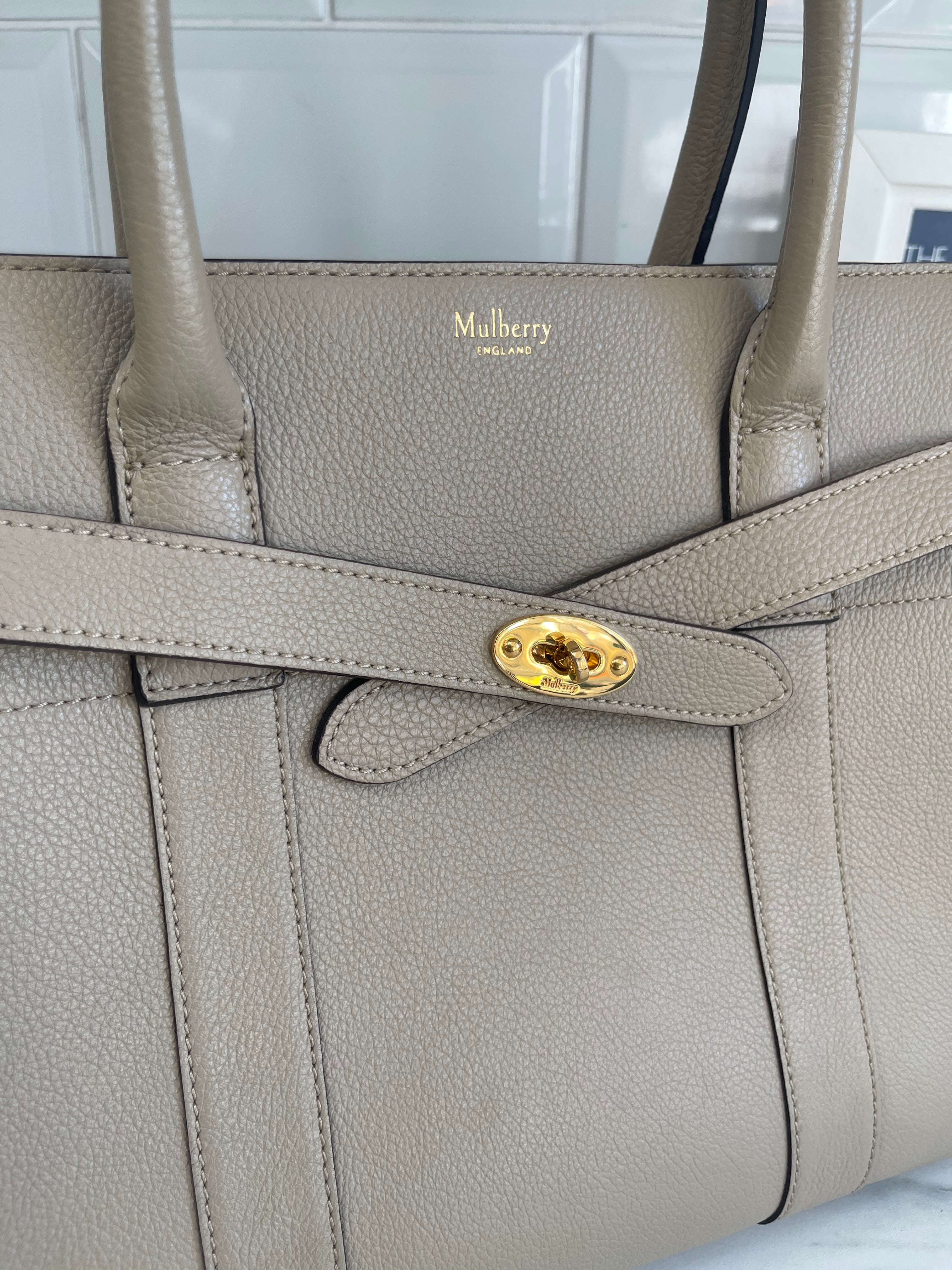 Mulberry zipped bayswater online clay