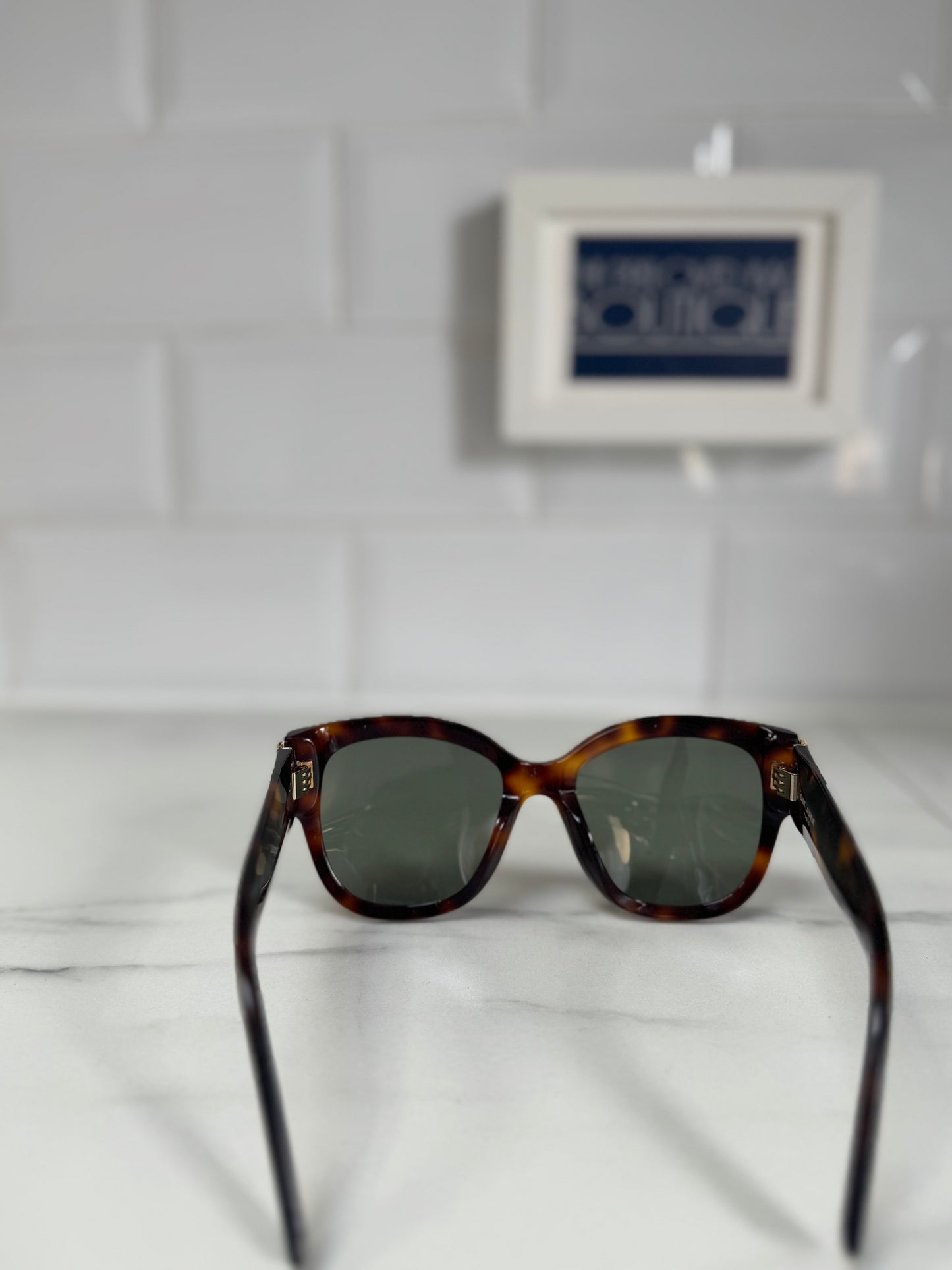 Saint Laurent (YSL) Sun SL/M95 Sunglasses - tortoiseshell