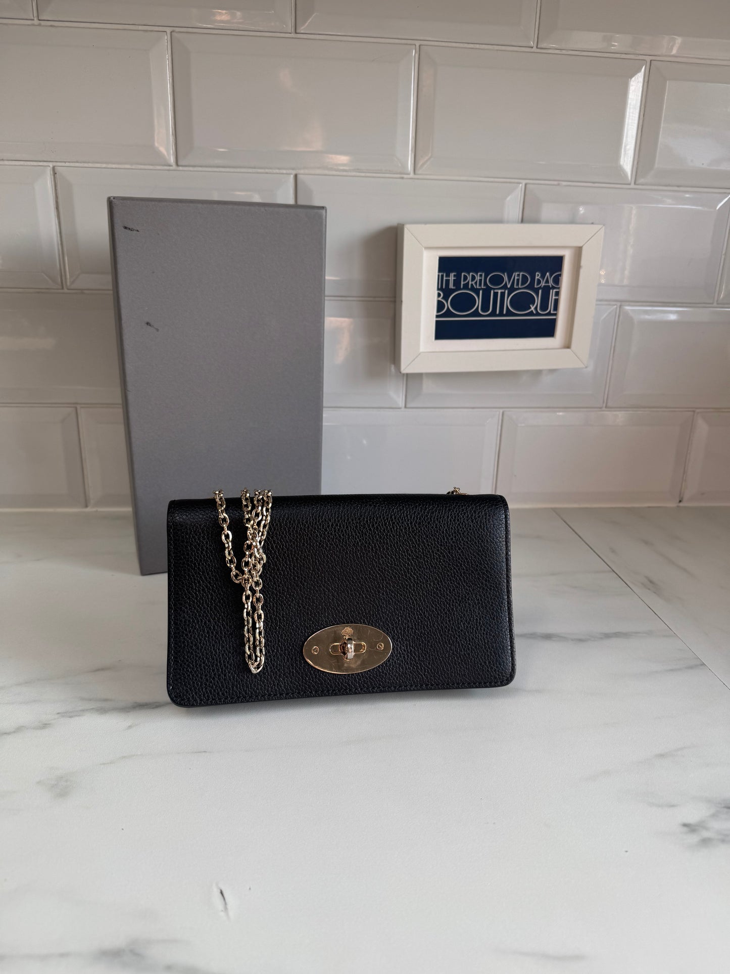 Mulberry Bayswater Clutch - Black