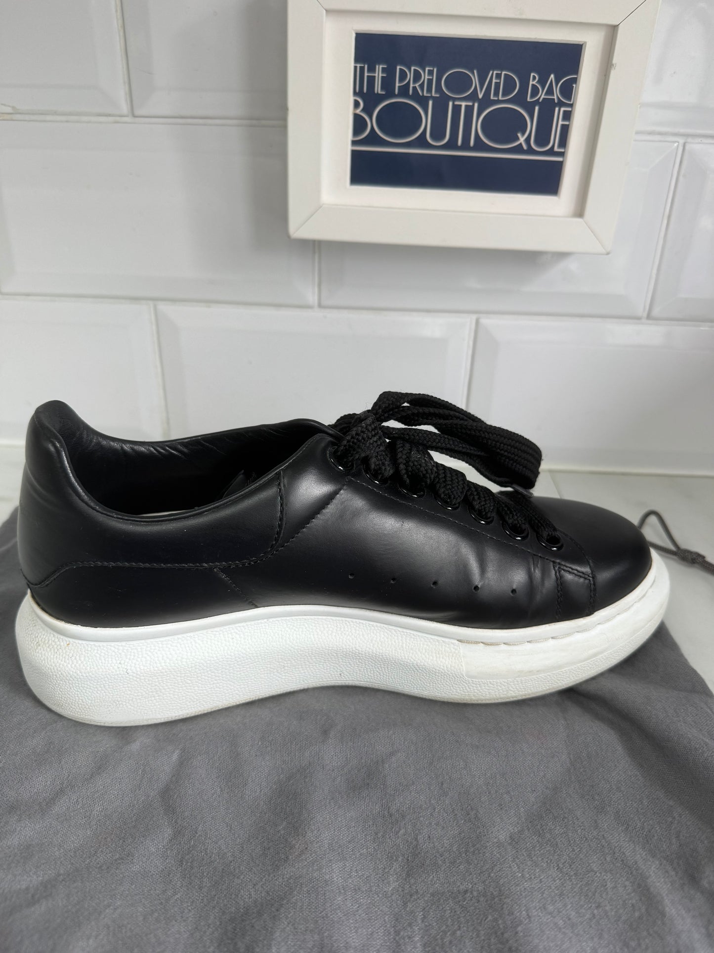 Alexander McQueen Sneakers - Black and White