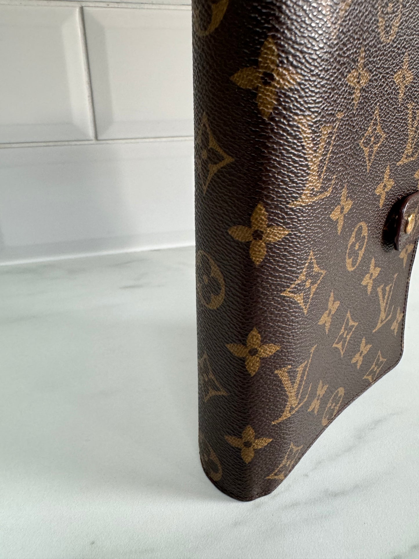 Louis Vuitton MM Ring Binder Agenda - Monogram