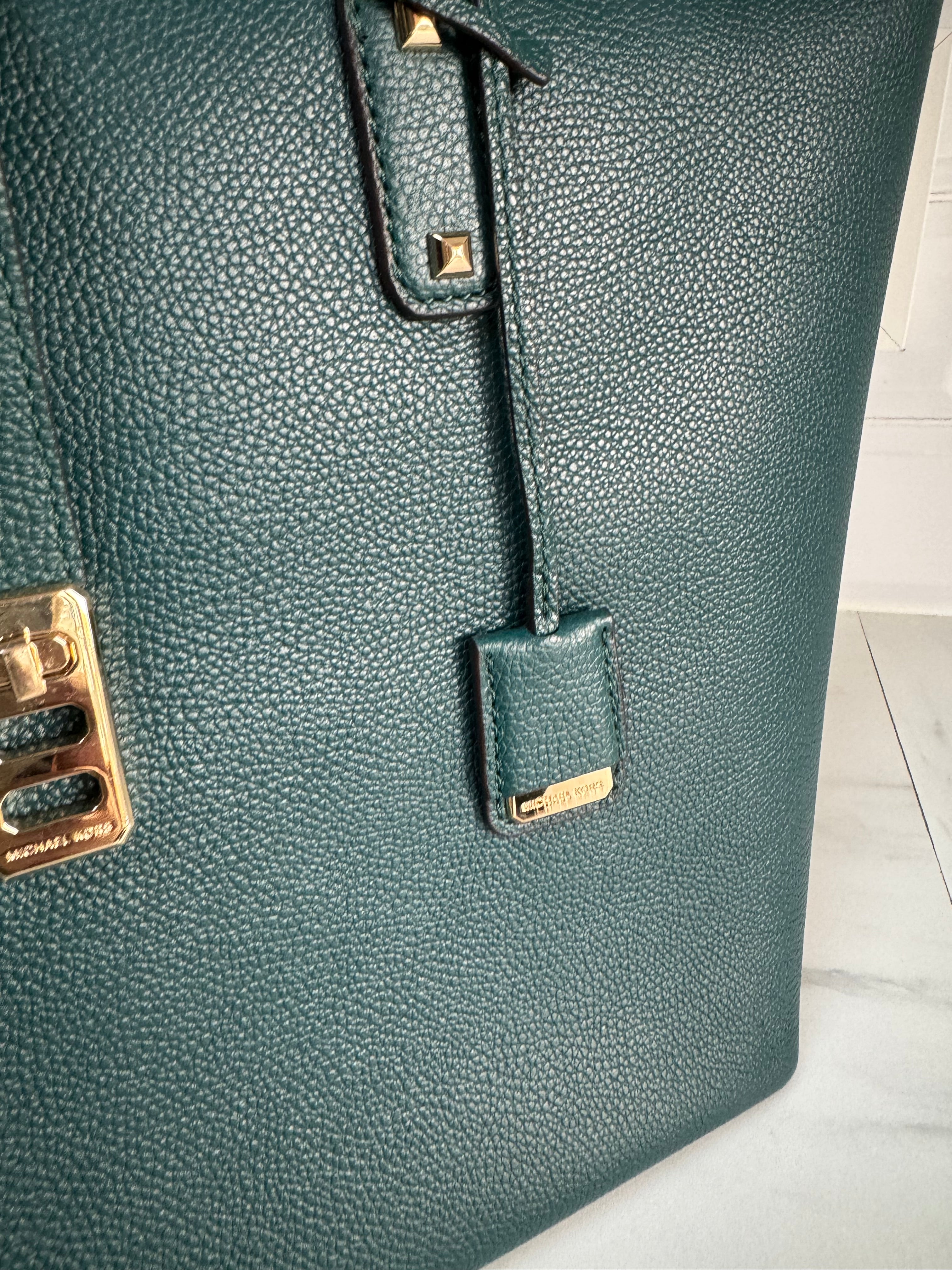 Michael Kors Karson Large Tote Forest Green