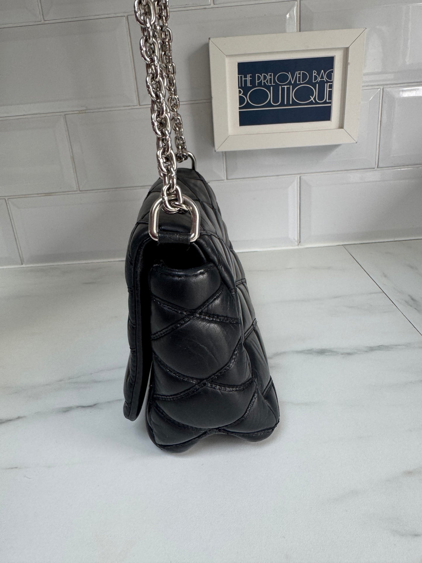 Louis Vuitton Go-14 Malletage PM Quilted Leather - Black